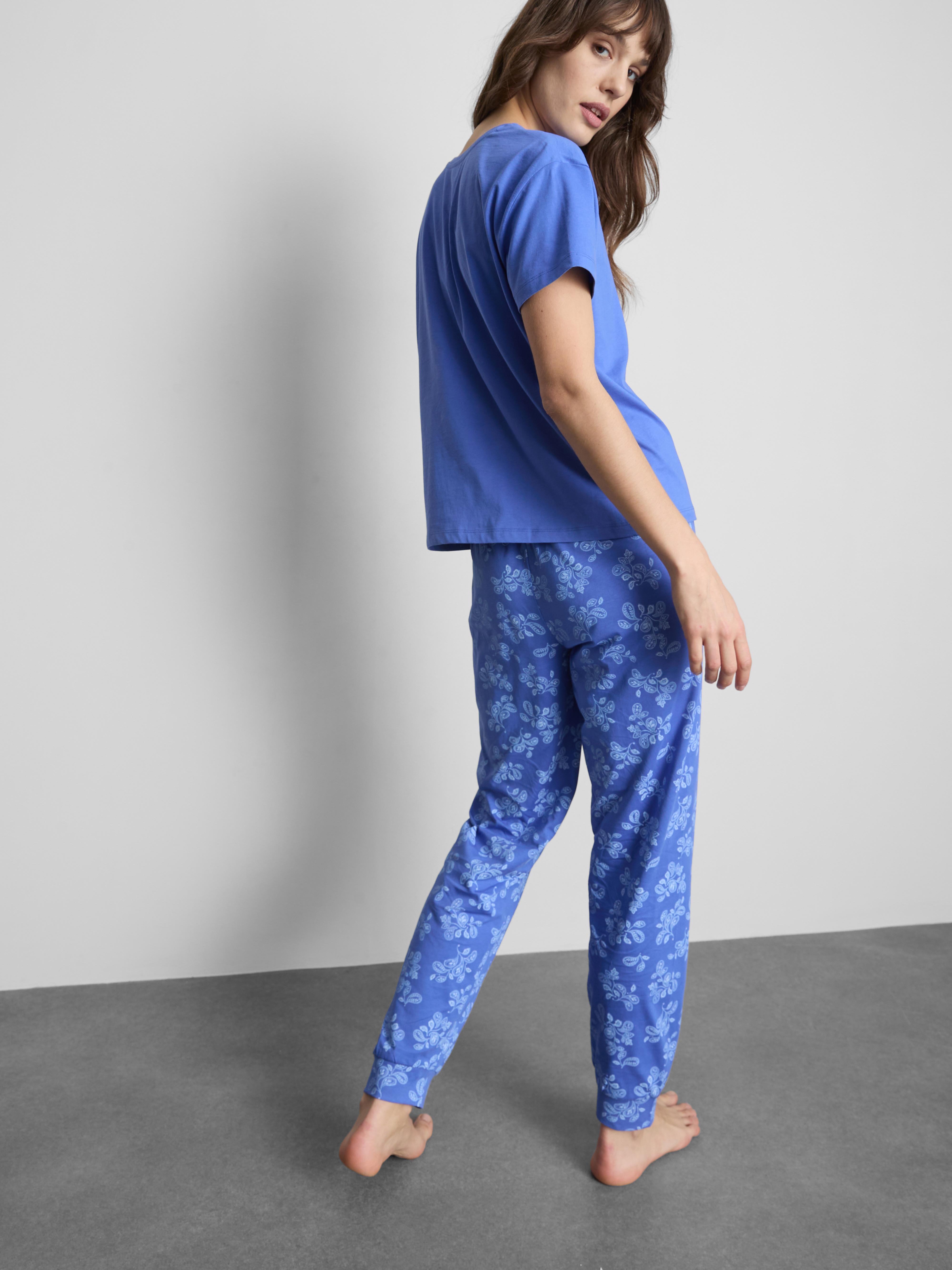 Pigiama in cotone con stampa