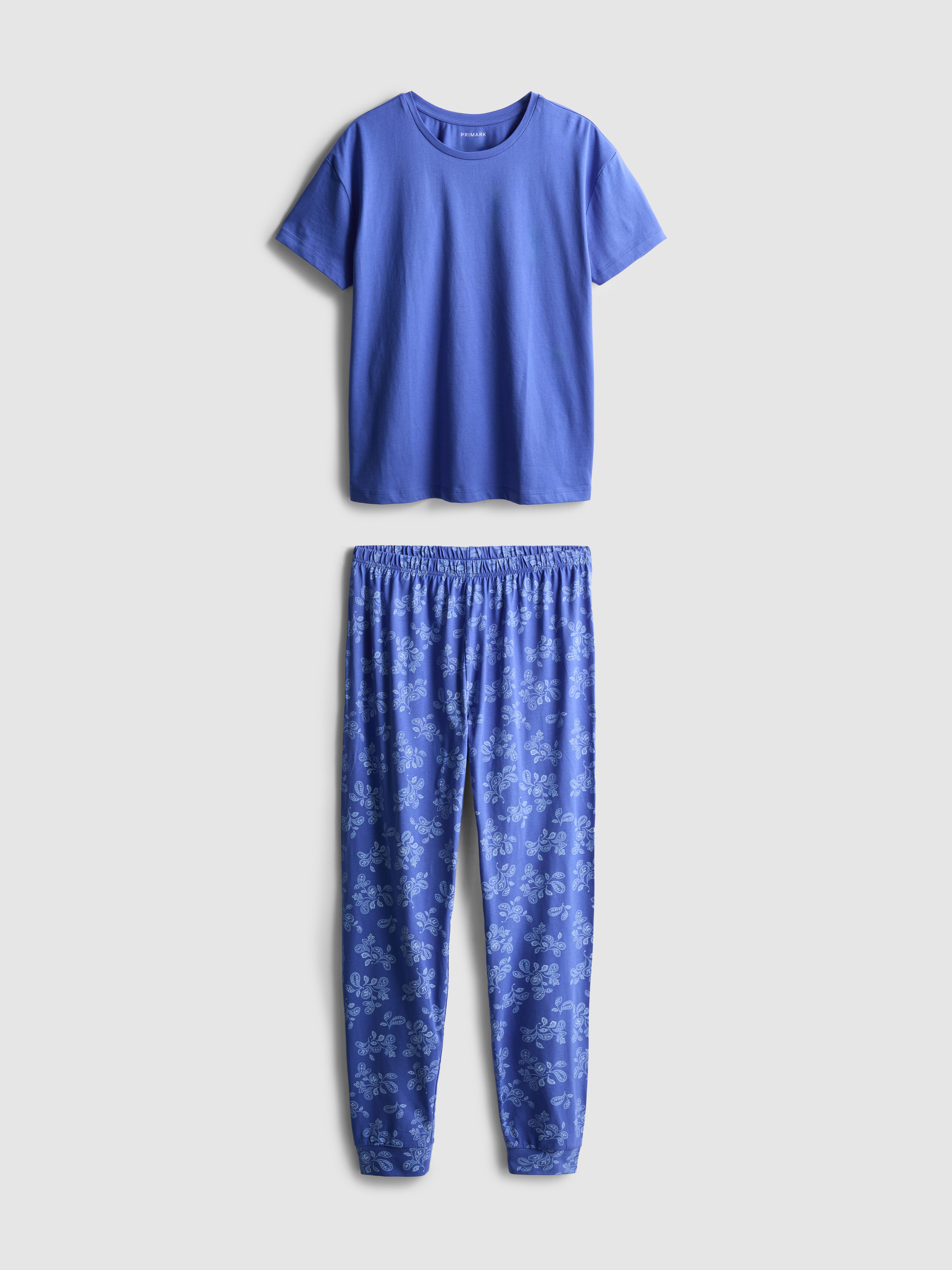 Pigiama in cotone con stampa