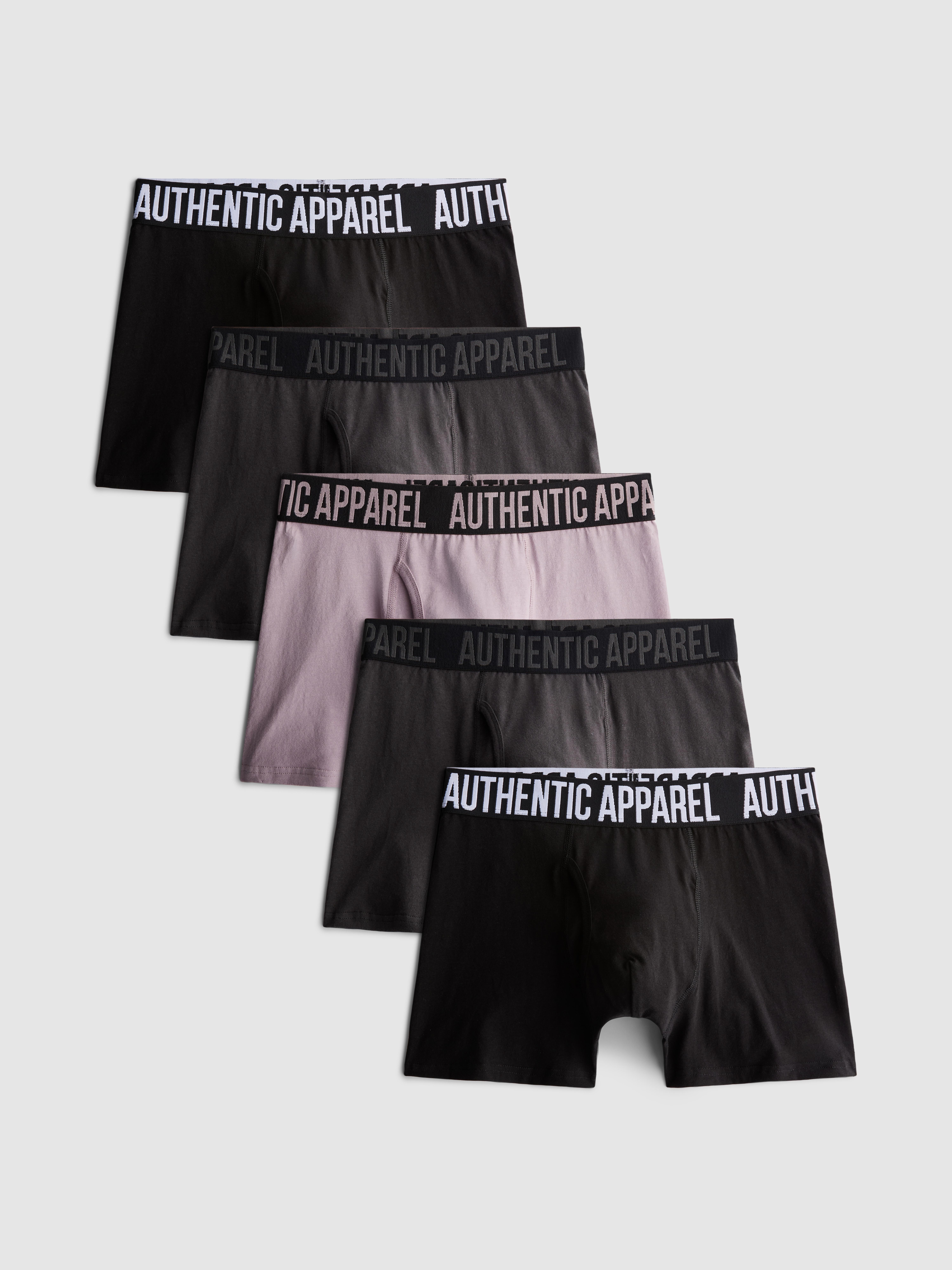 Boxershorts Authentic Apparel, set van 5