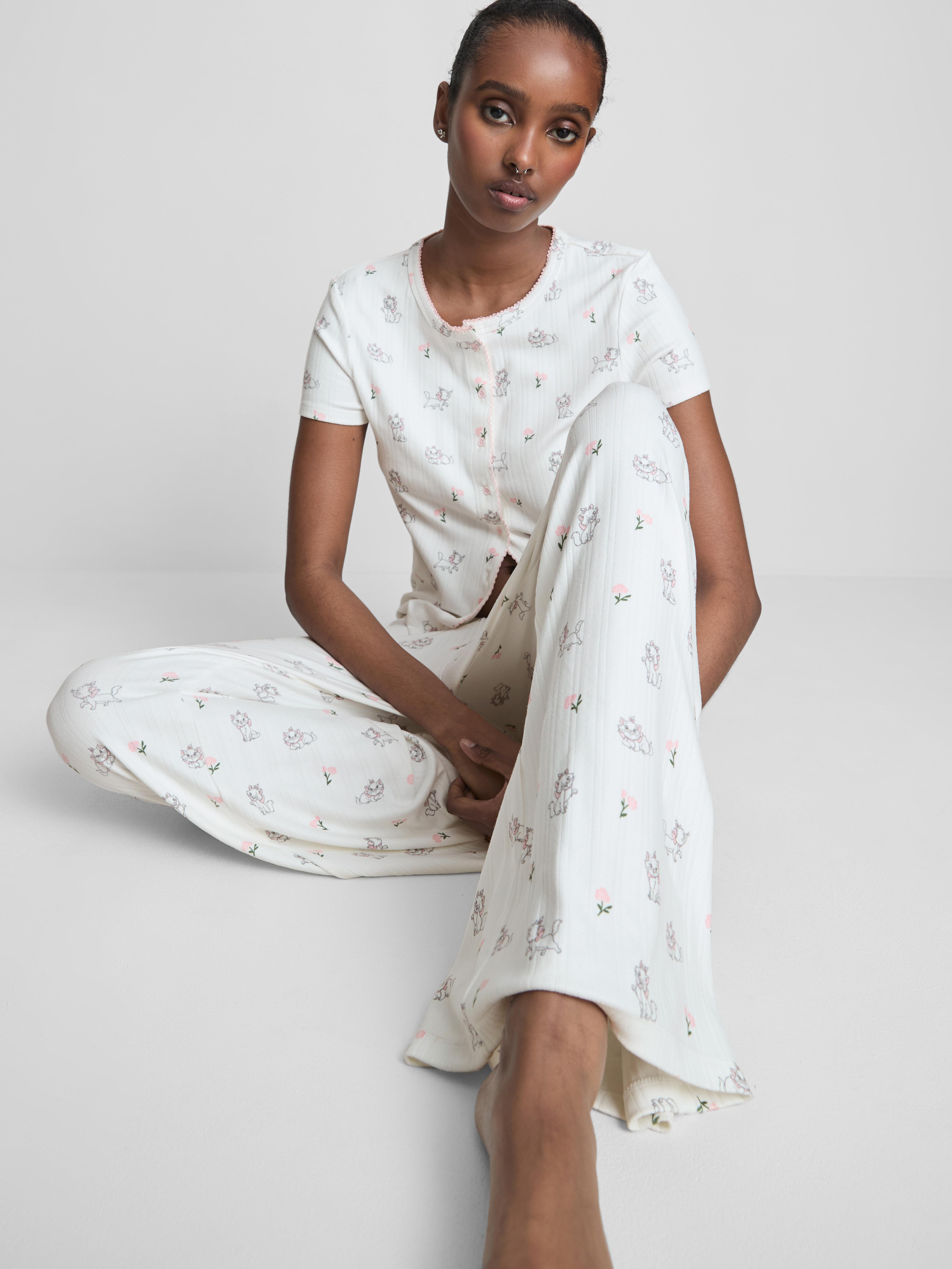 Disney’s The Aristocats Marie Ribbed Pajama Bottoms