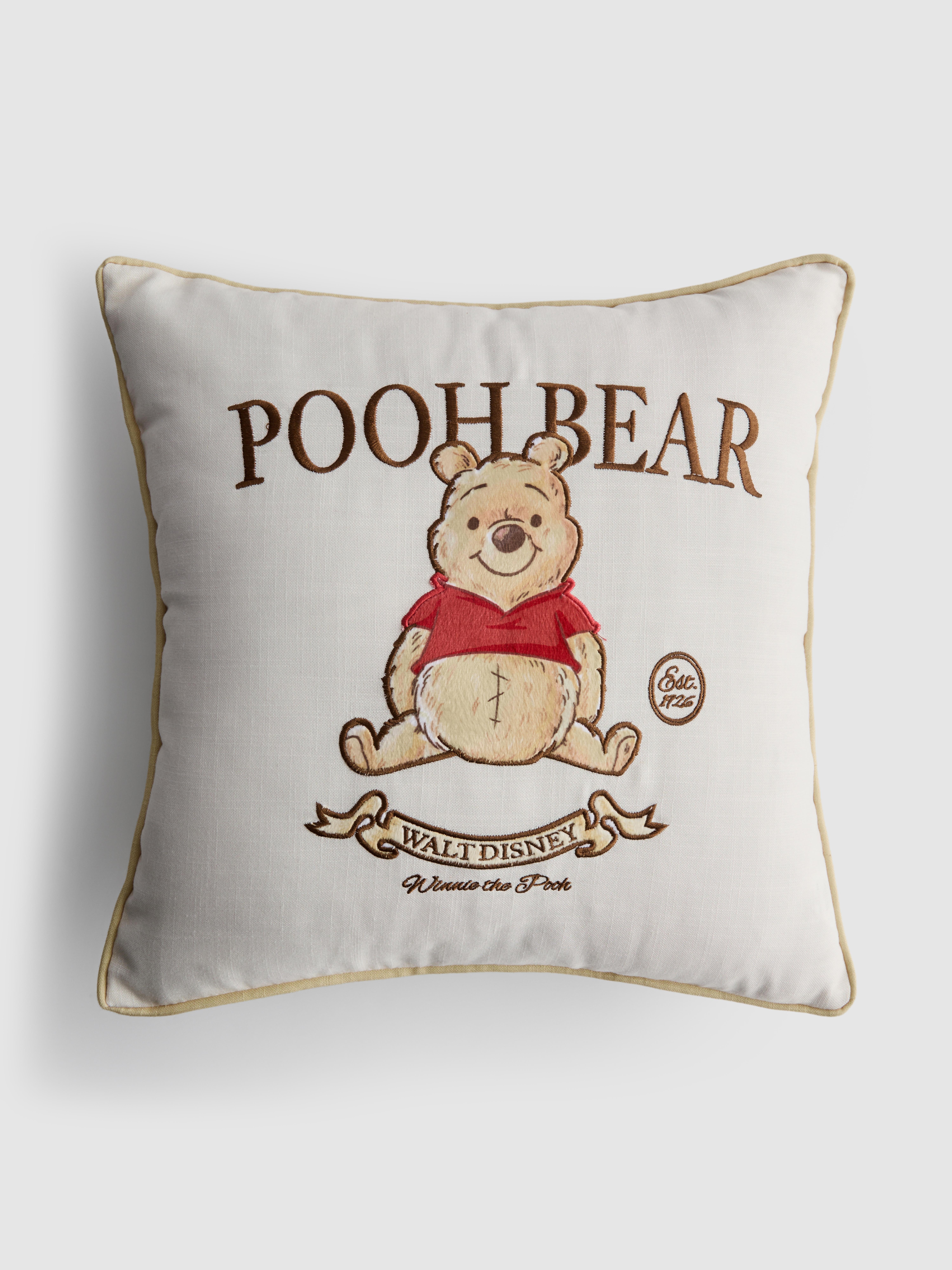 Winnie the Pooh Square Throw Pillow