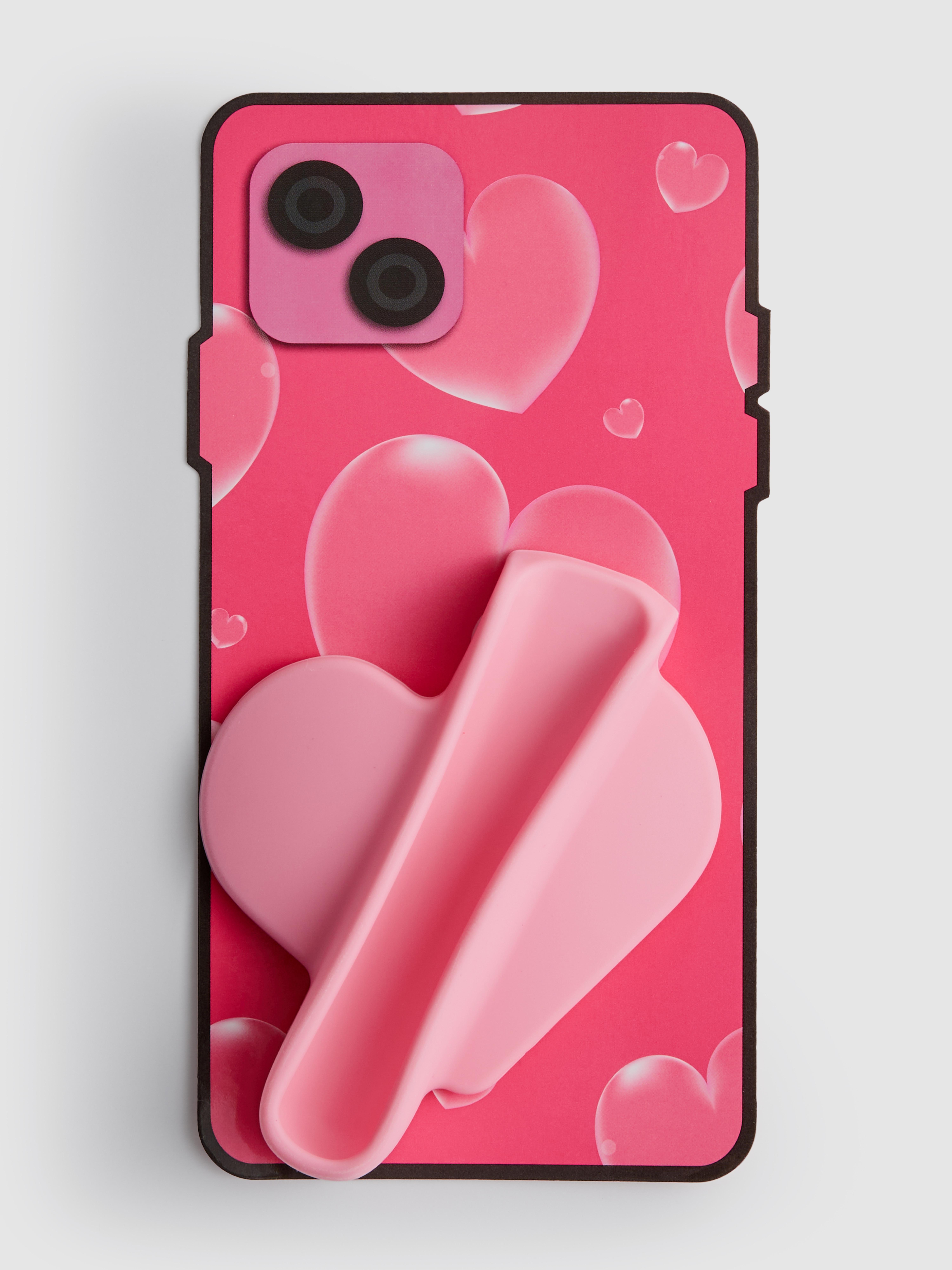 Support pour téléphone gloss à lèvres Saint-Valentin PS...