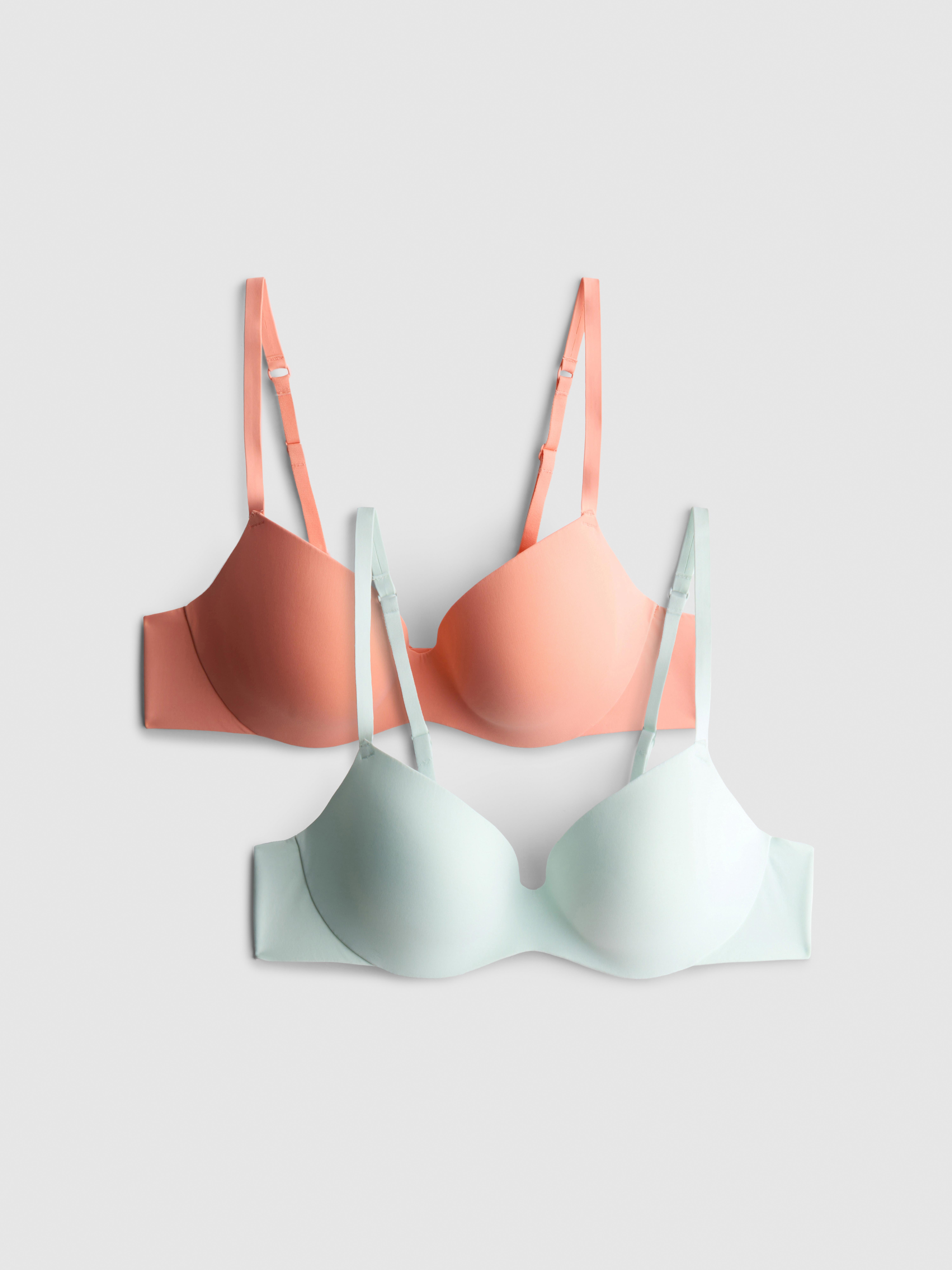 2pk A-D Moulded T-Shirt Bras