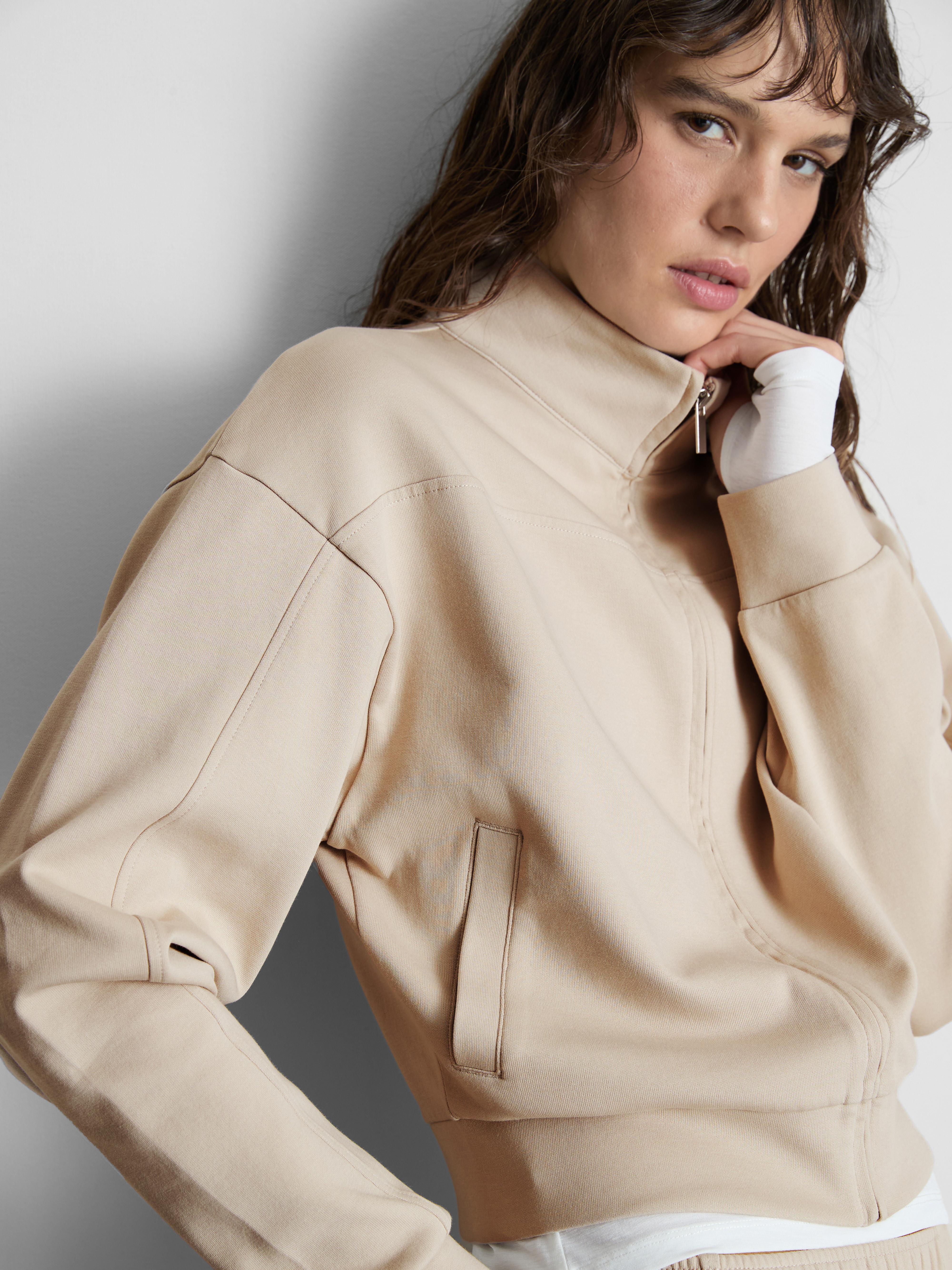 Women's Stone Rita Ora High-Neck Zip-Through Jacket