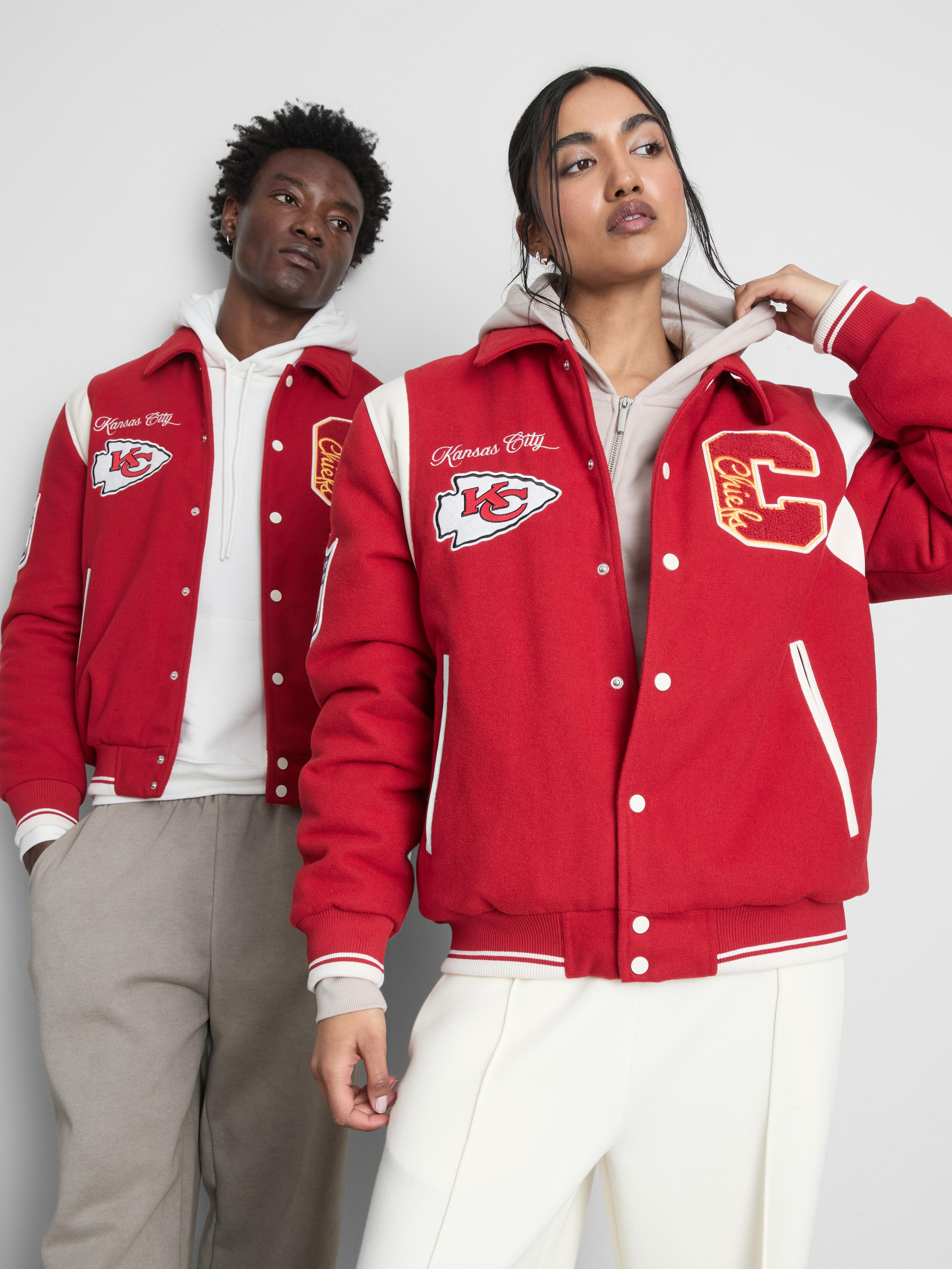 Men's Red NFL Kansas City Chiefs Varsity jacket