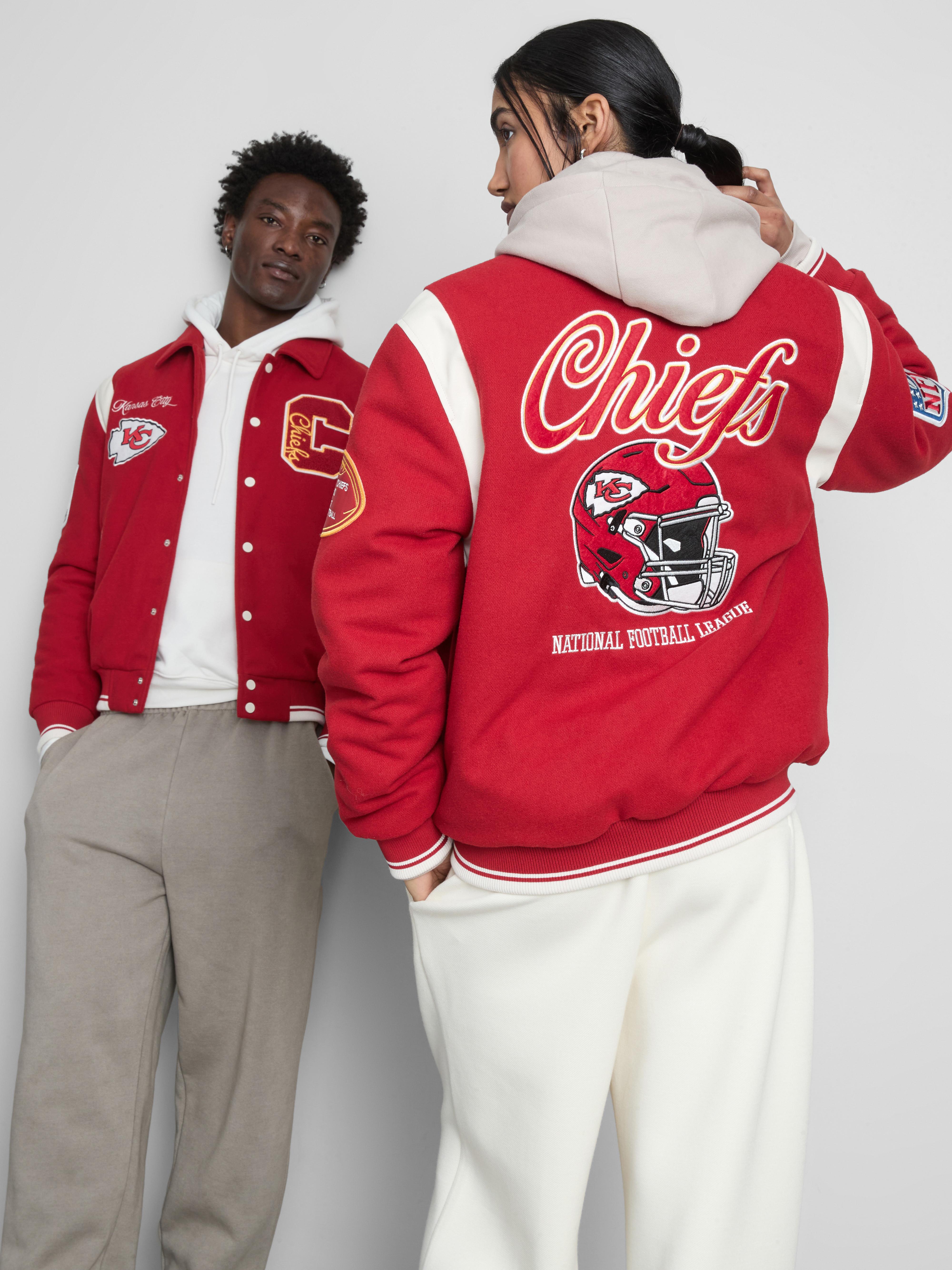 Men's Red NFL Kansas City Chiefs Varsity jacket