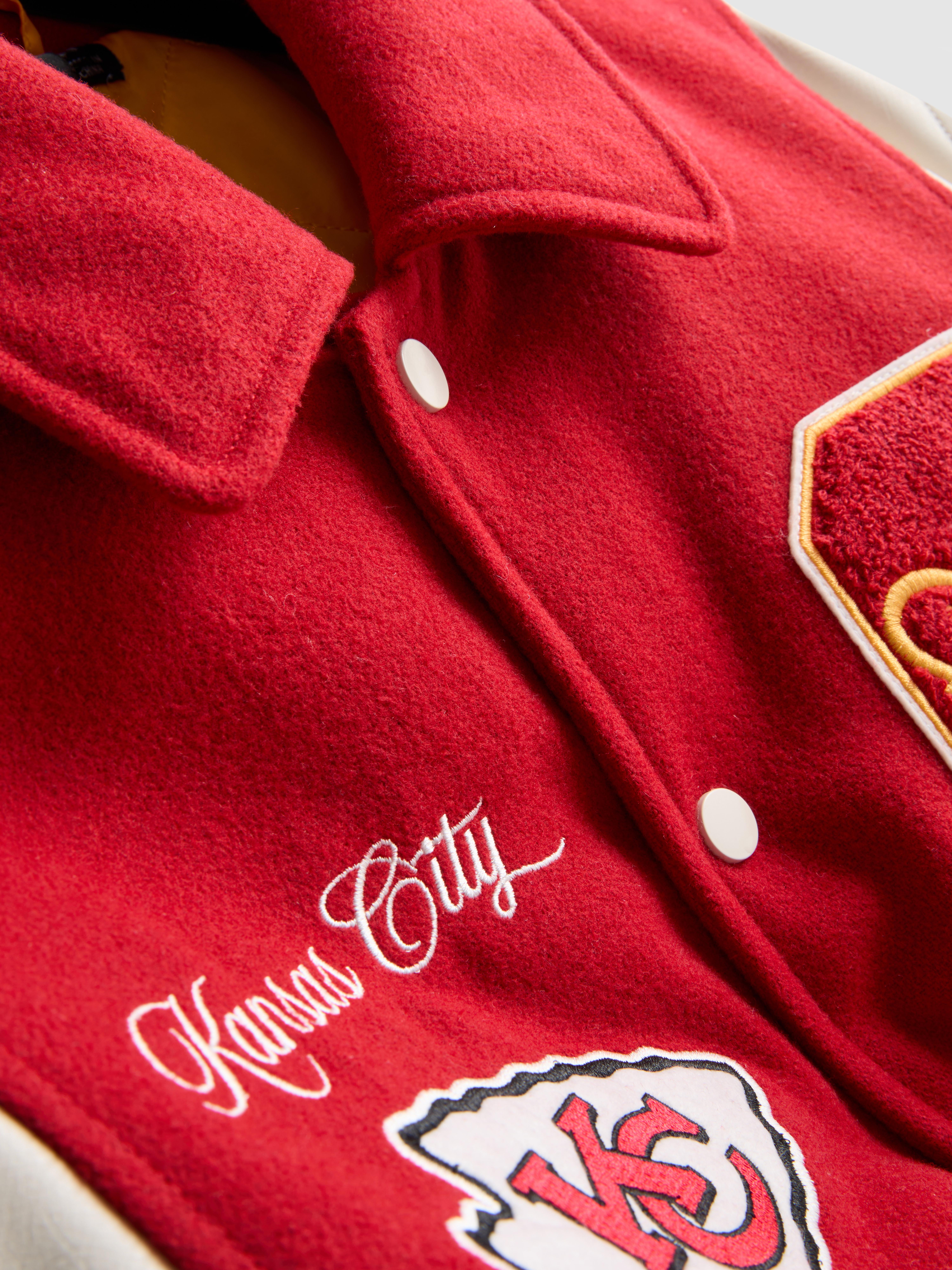 Men's Red NFL Kansas City Chiefs Varsity jacket