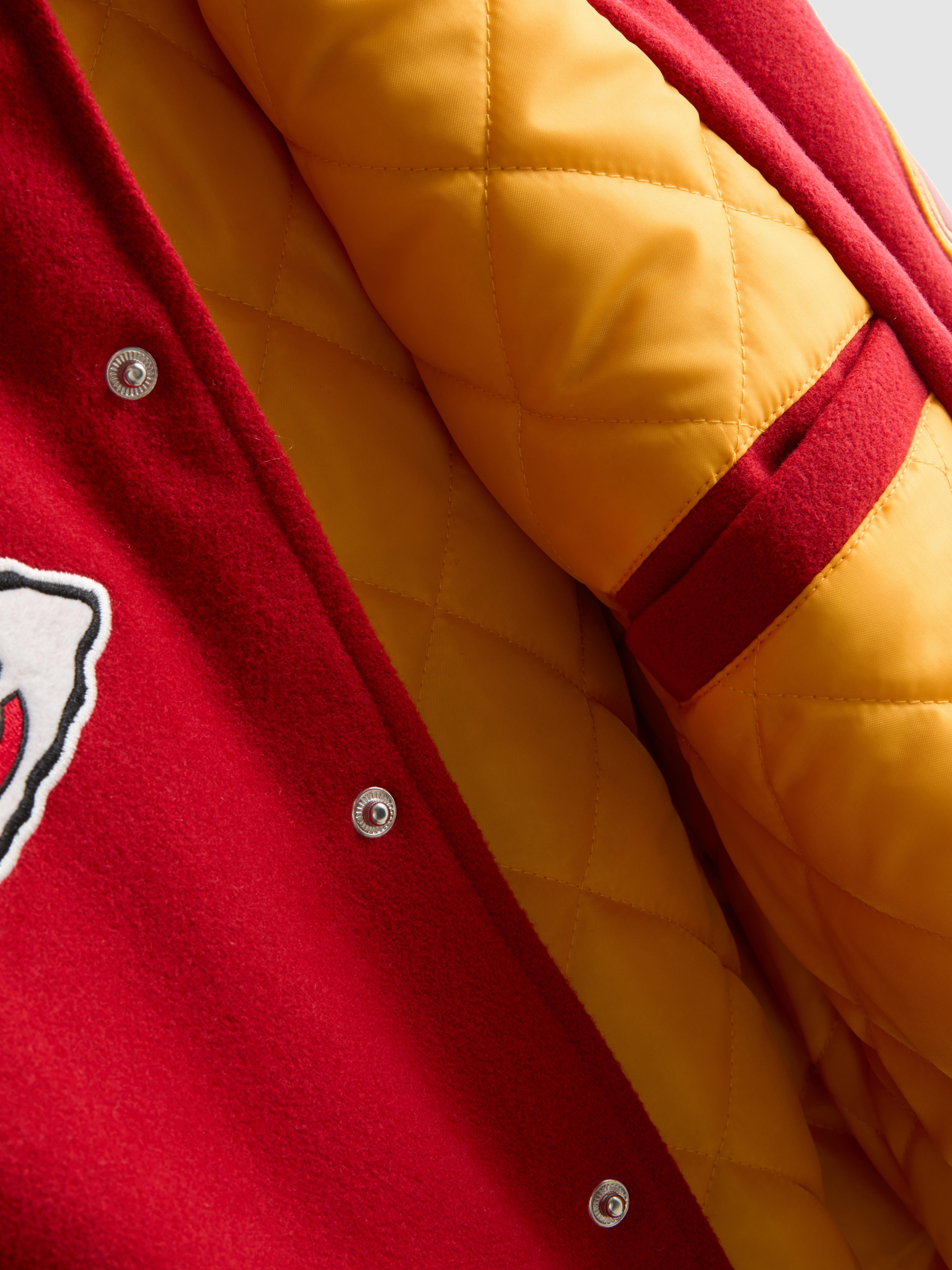 Men's Red NFL Kansas City Chiefs Varsity jacket