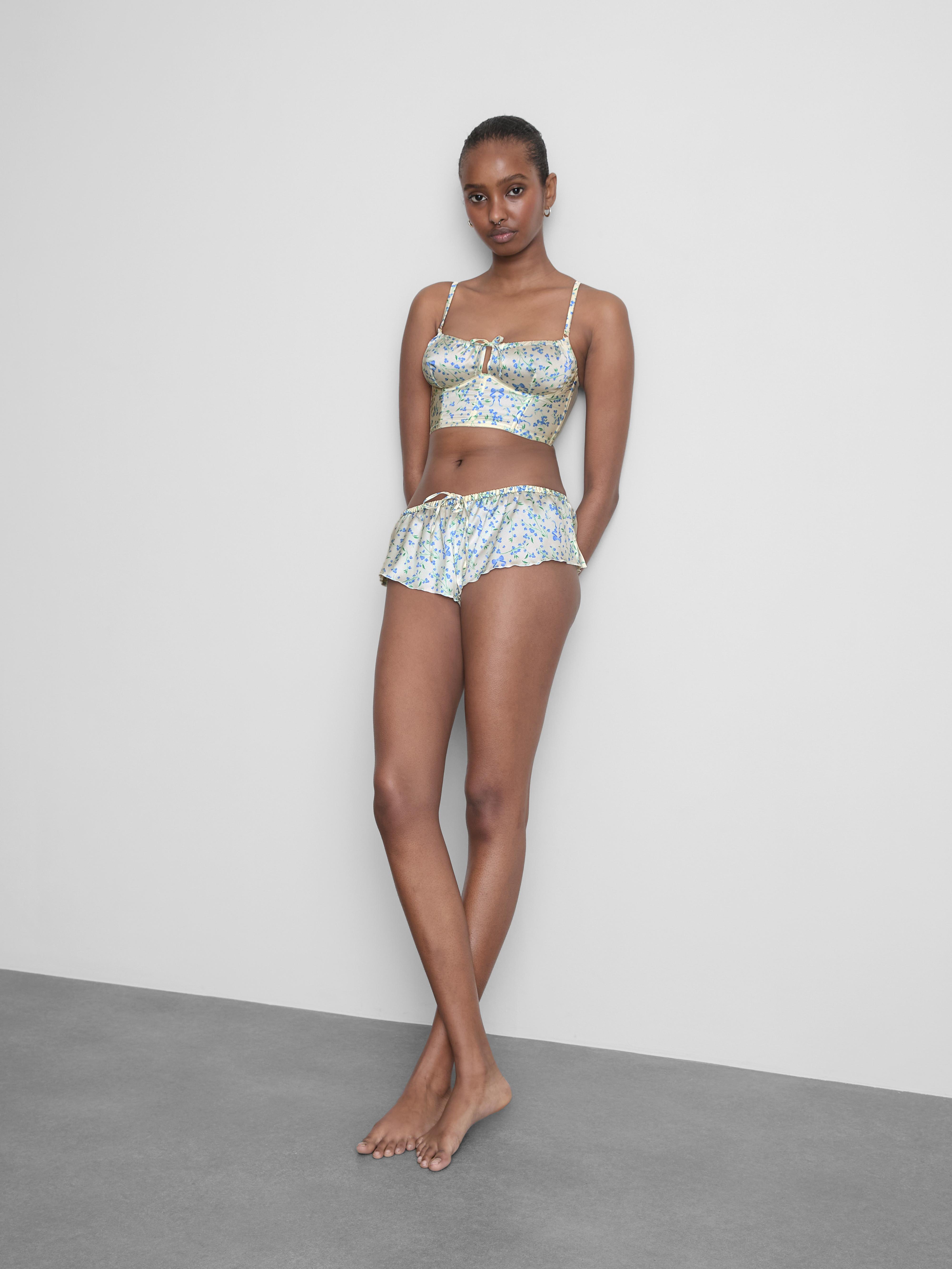 Bridgerton Floral Non Padded Longline Bra