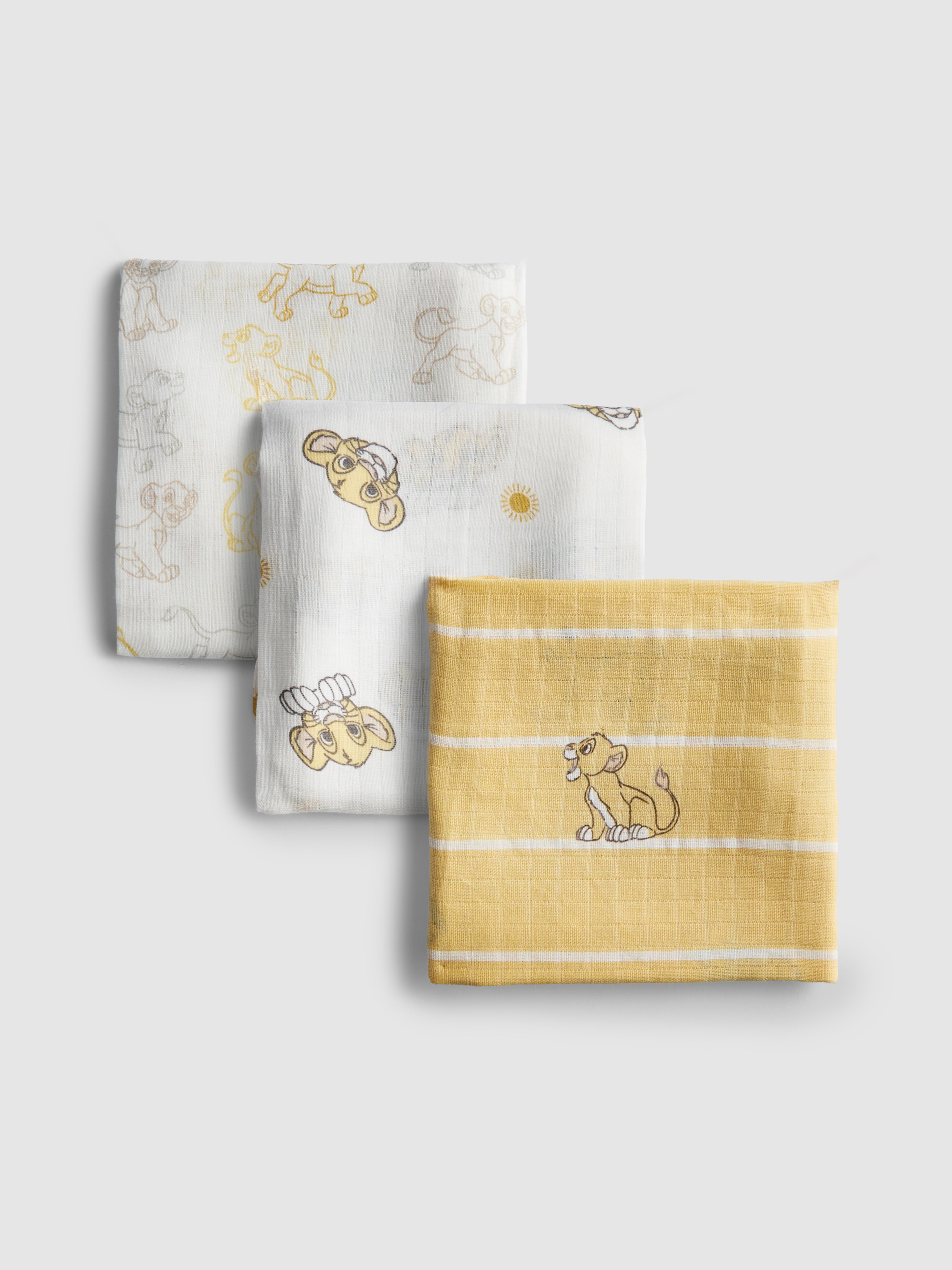 Pack 3 panos musselina Disney O Rei Leão