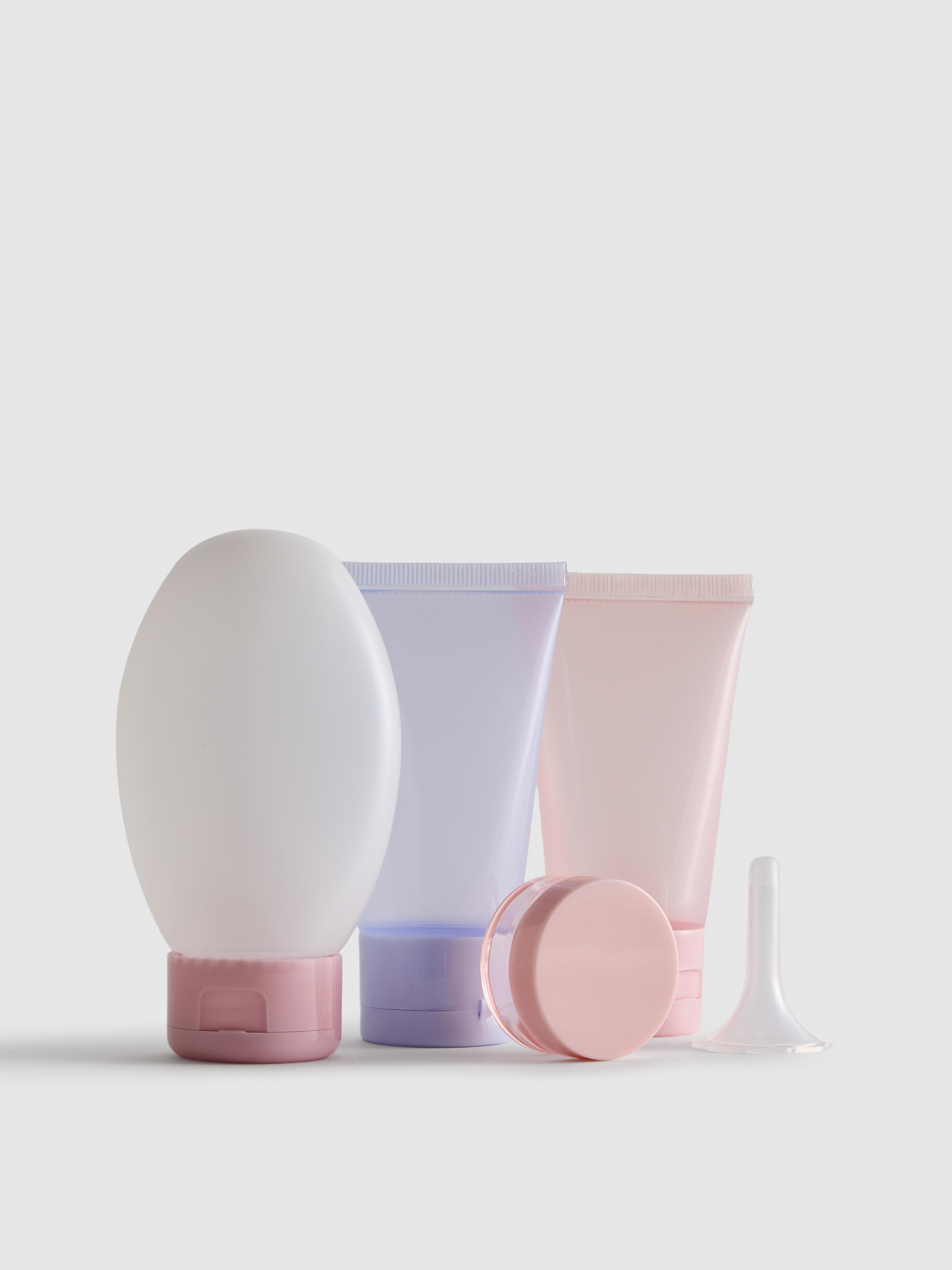 Reisflesjes, set van 3