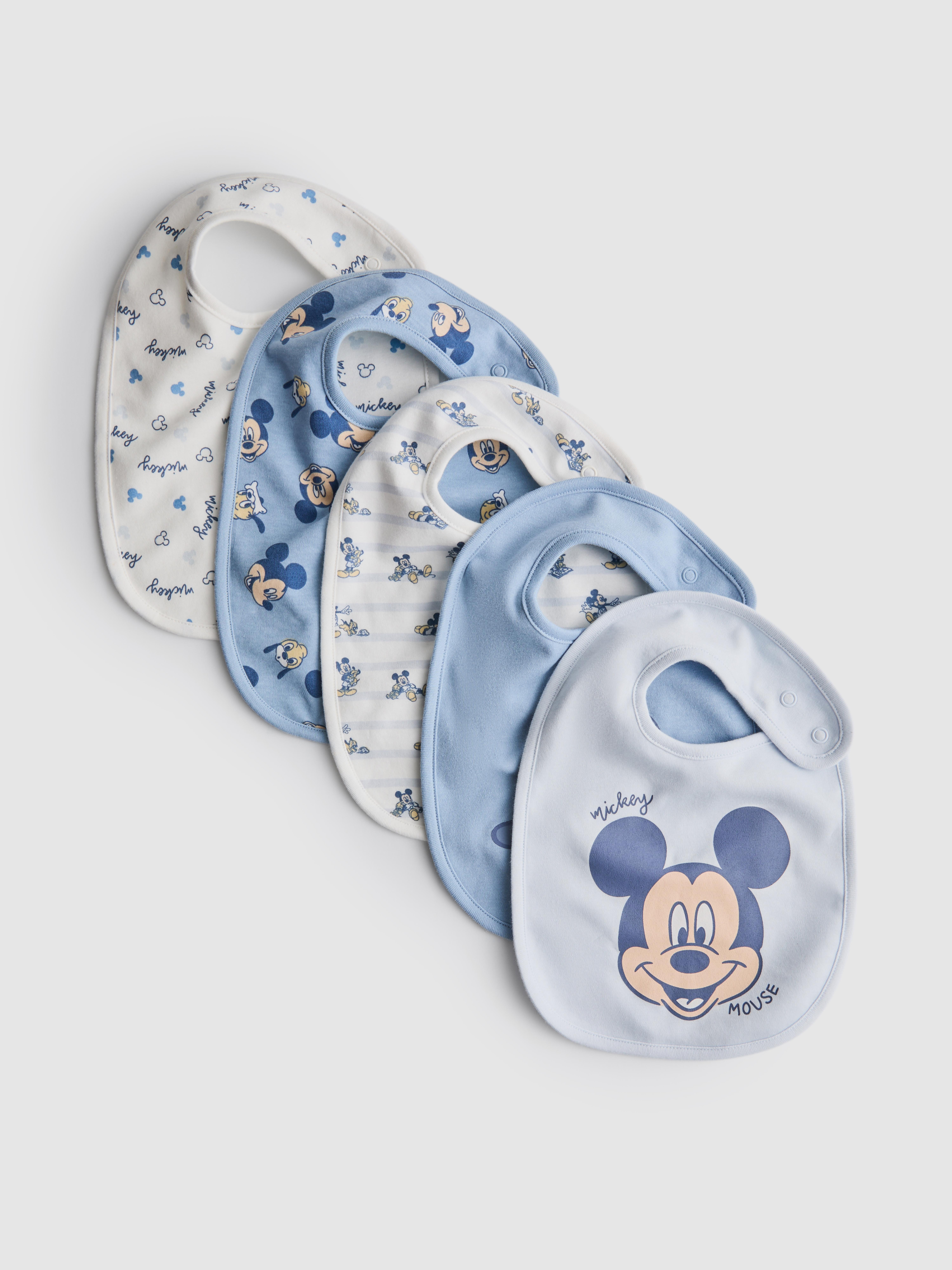 5pk Disney’s Mickey Mouse and Friends Wrap Bibs