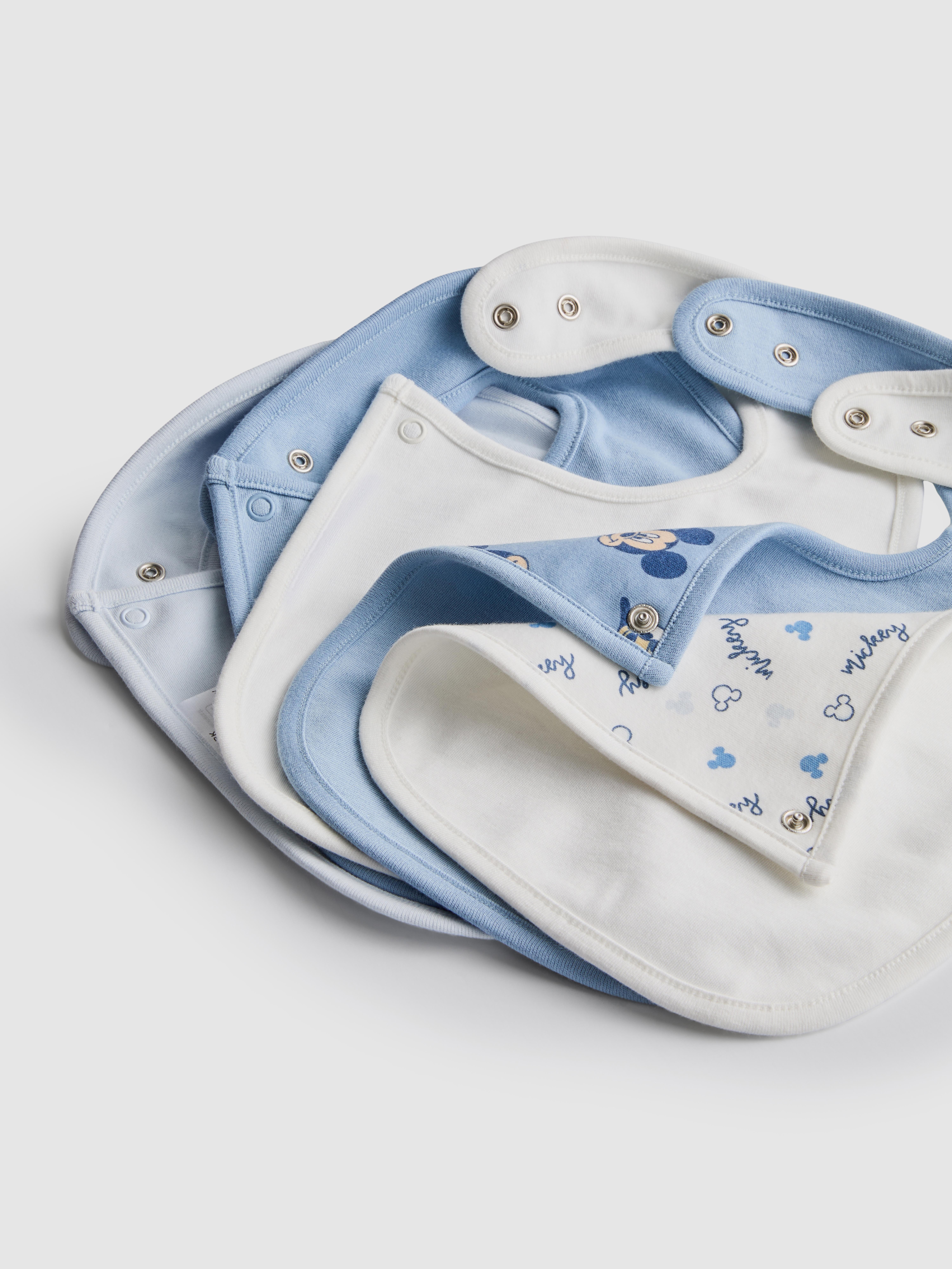5pk Disney’s Mickey Mouse and Friends Wrap Bibs