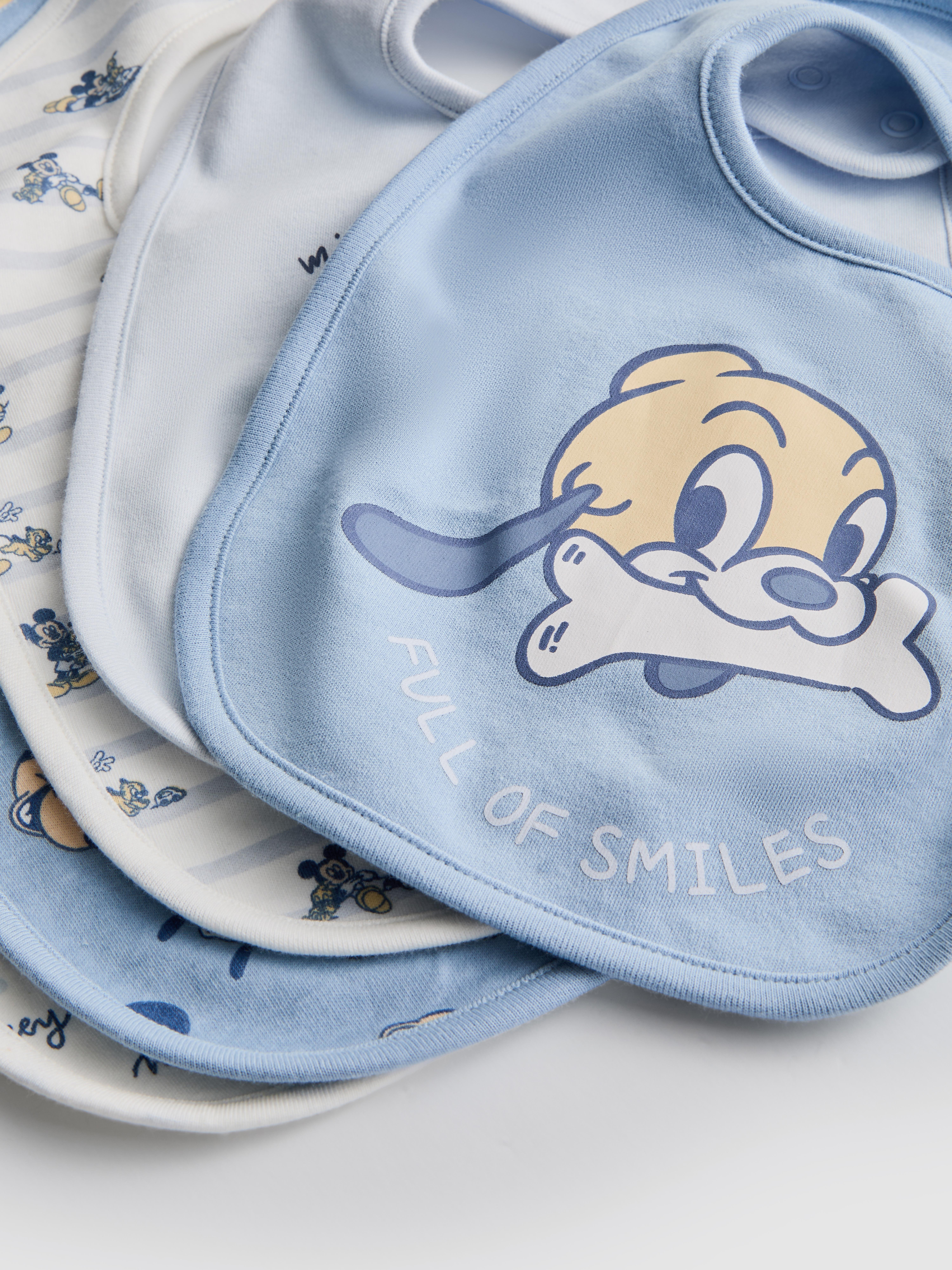 5pk Disney’s Mickey Mouse and Friends Wrap Bibs