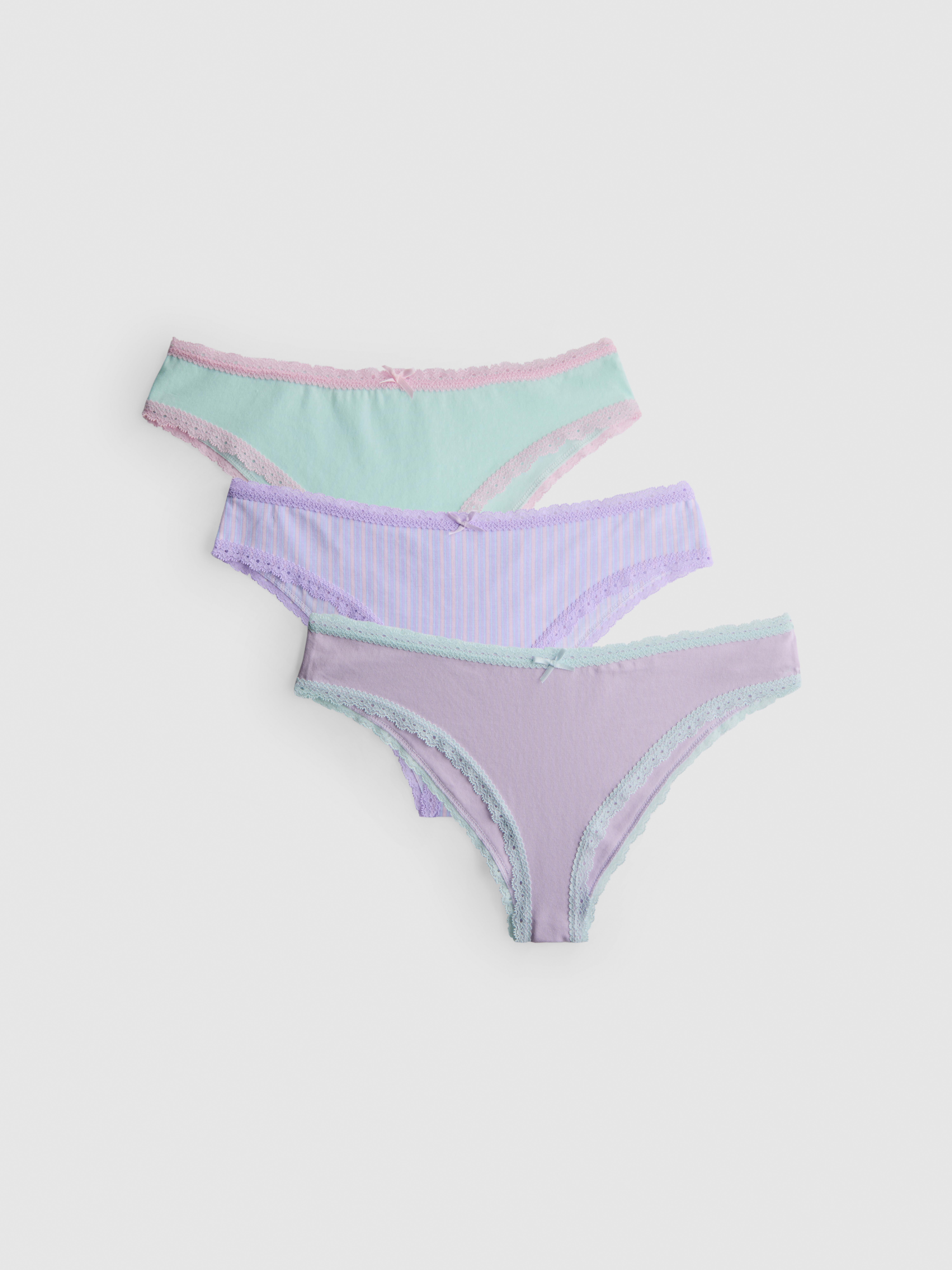3pk Cotton Rich Brazilian Briefs