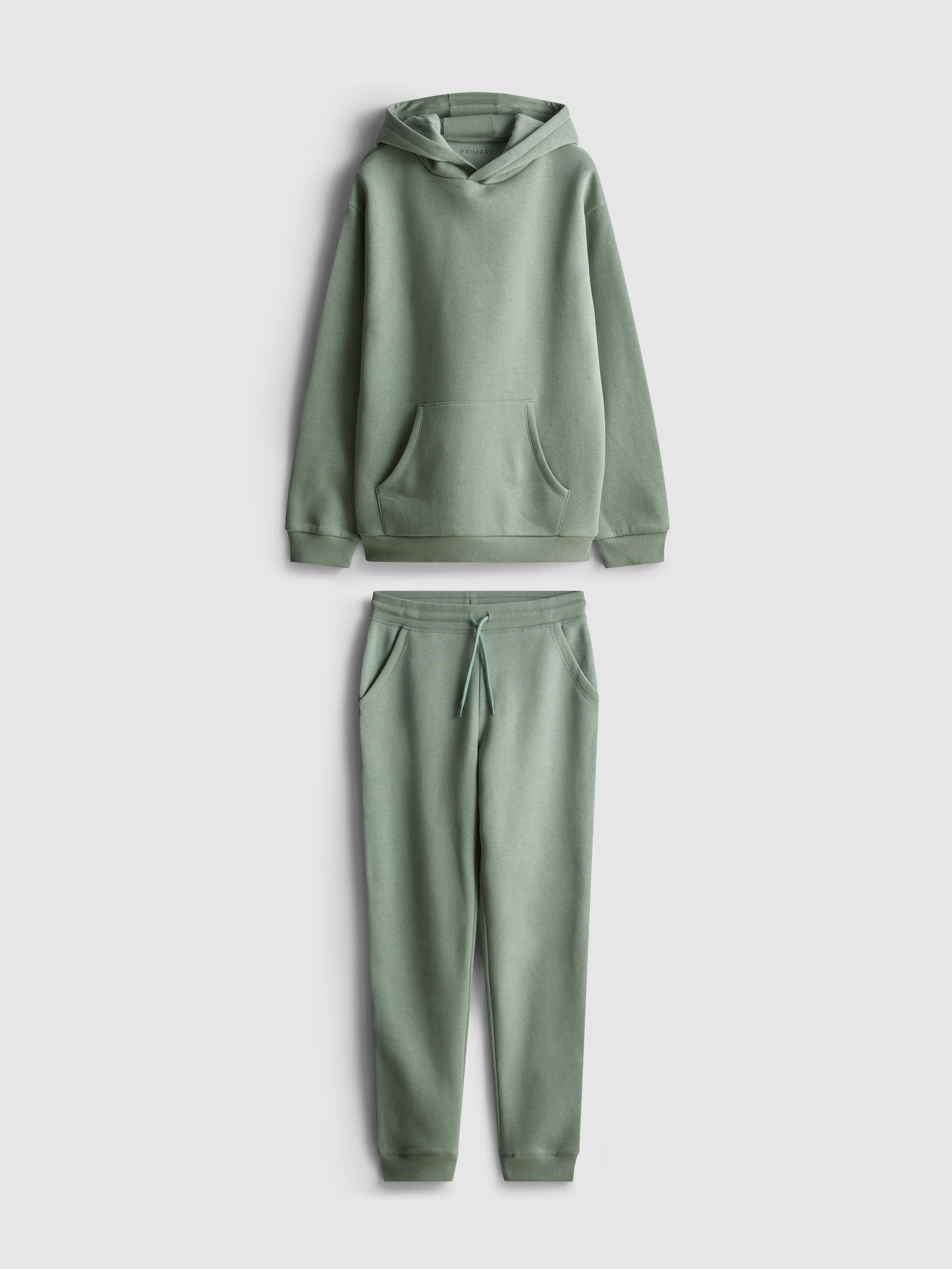 Boys Green 7-15yrs | Hoodie and Sweatpants Set