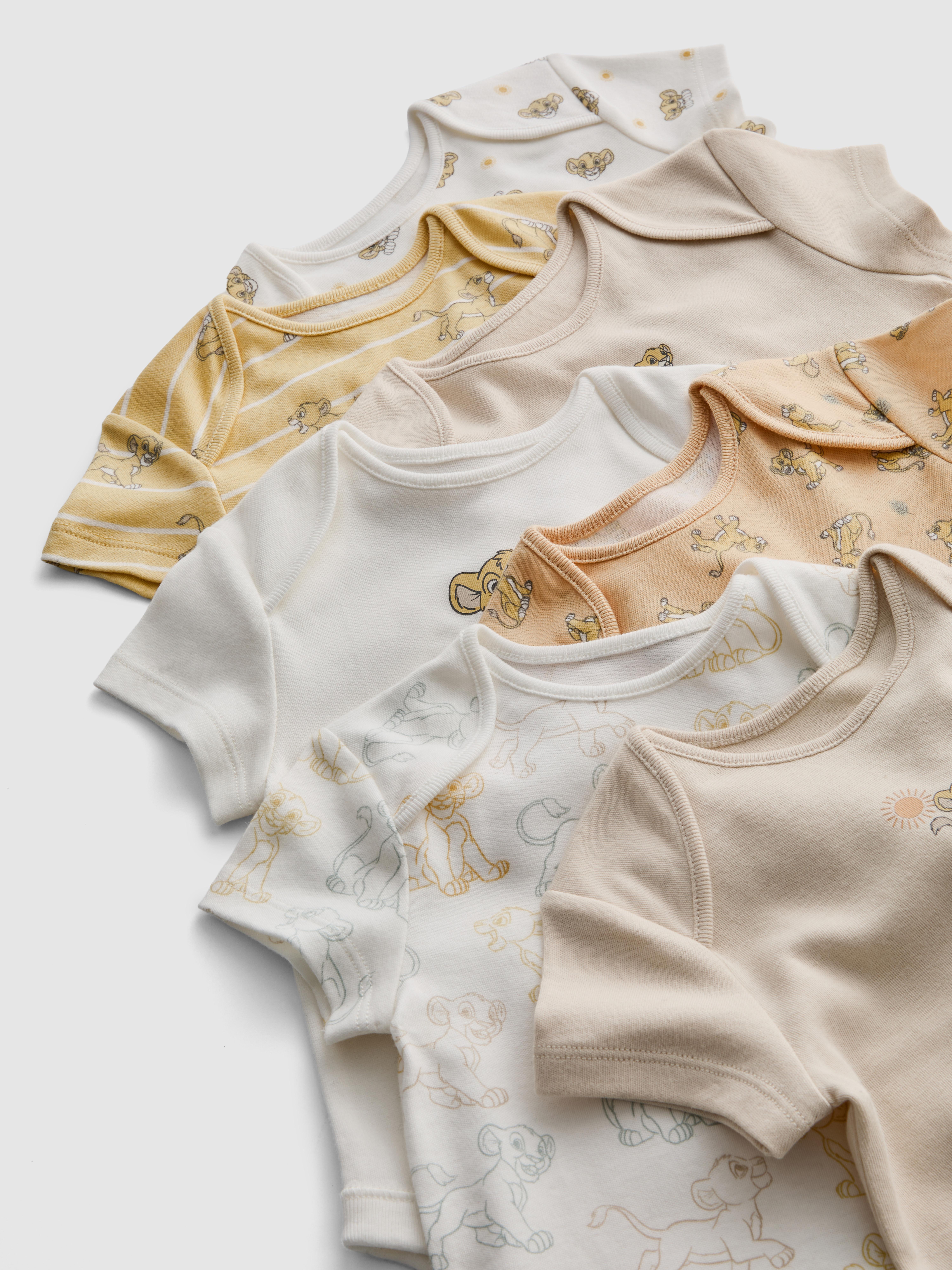 0-36mths | 7pk Disney’s The Lion King Short-Sleeve Onesies