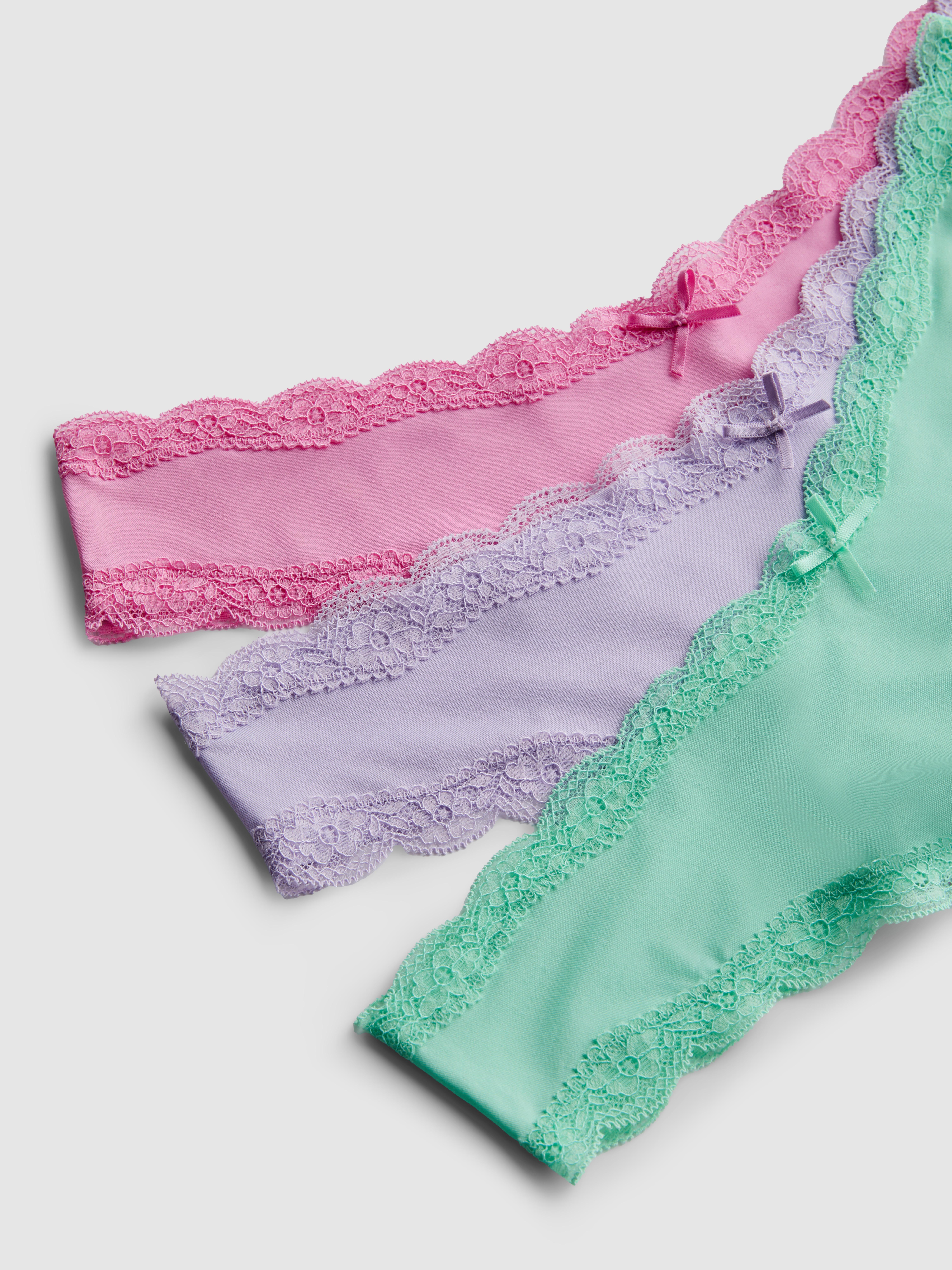 Brazilian slips van microvezel, set van 3