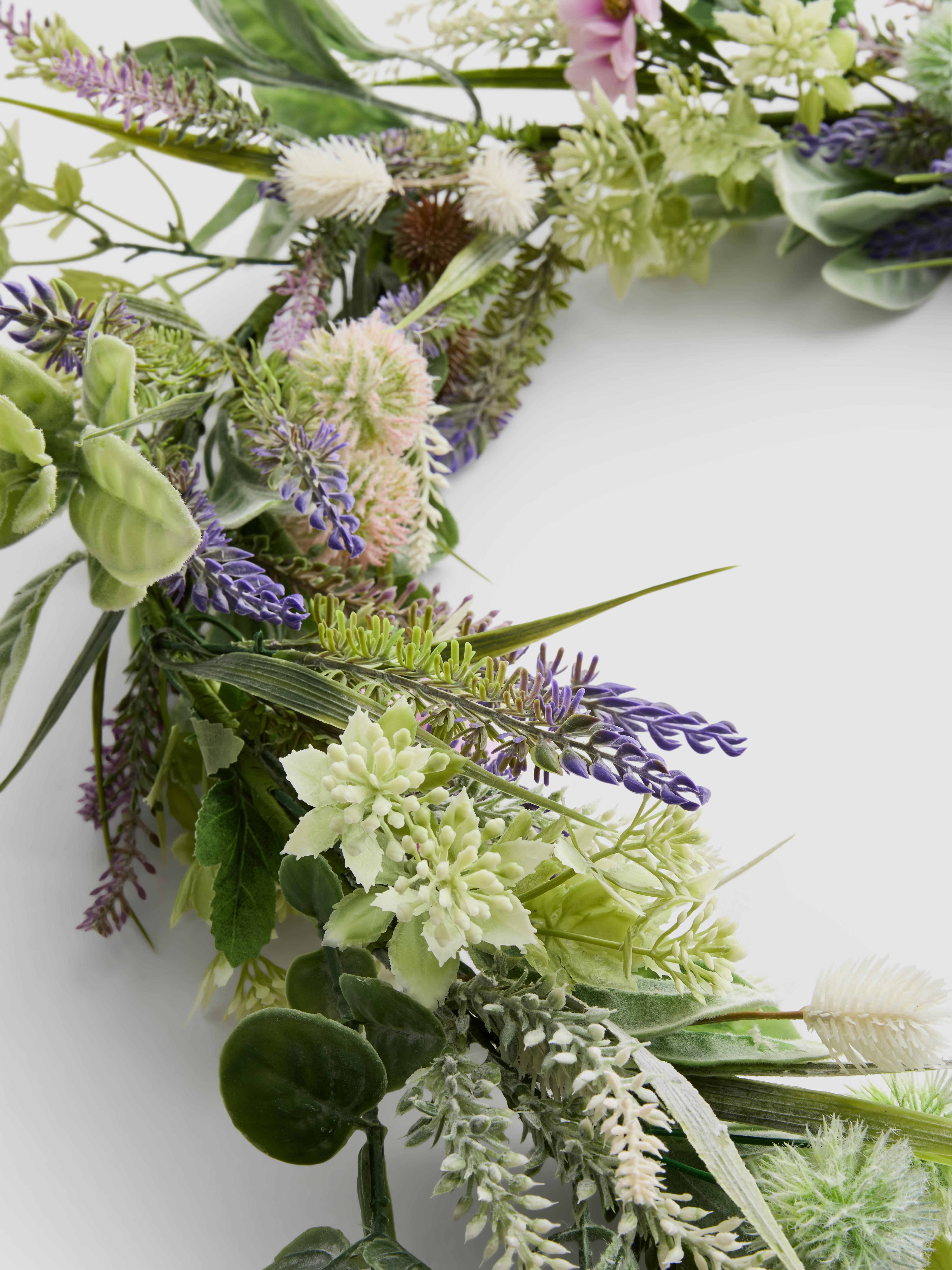 Guirlande de lavande artificielle