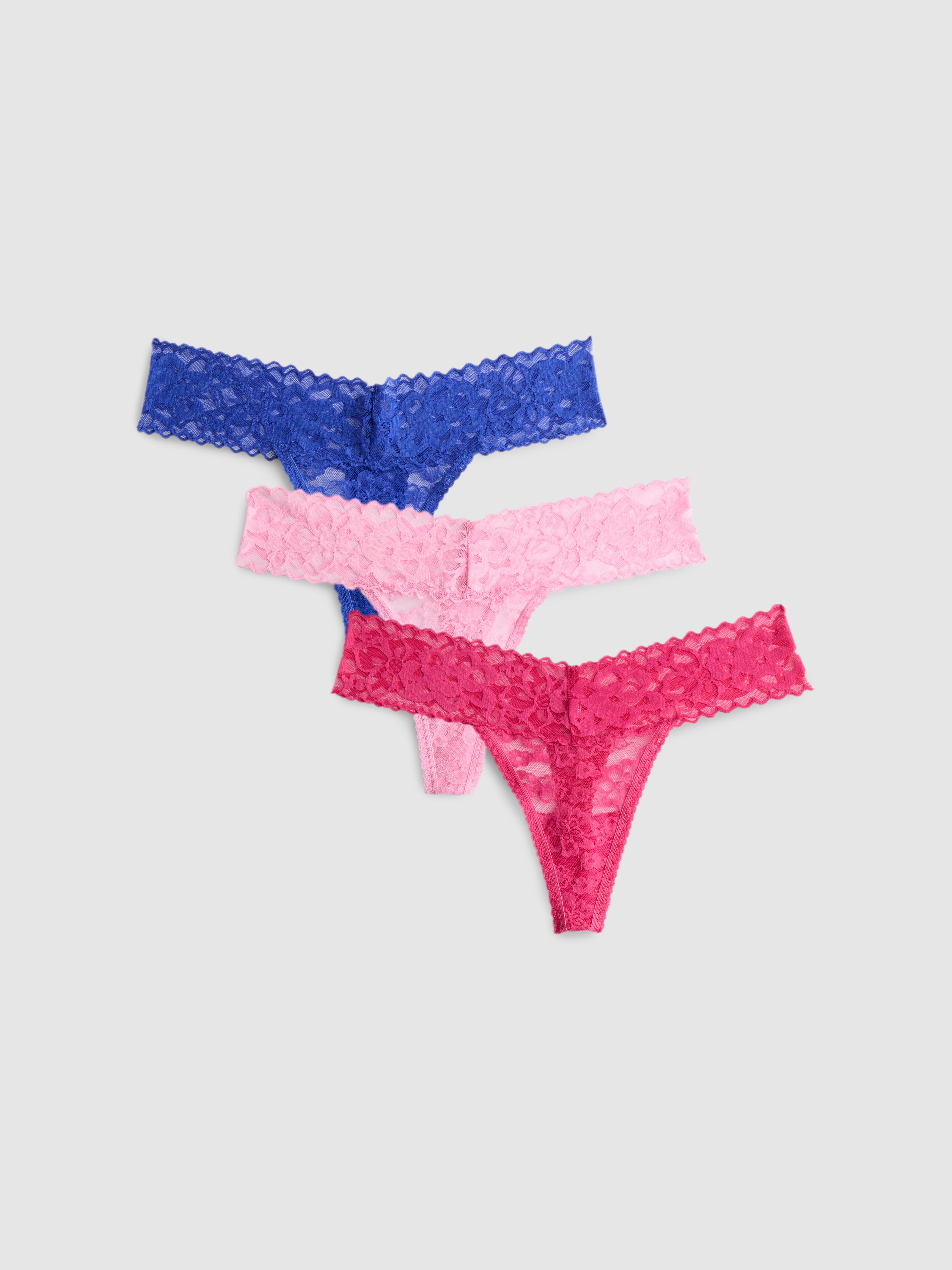 Bandeau-Tangas, 3er-Pack