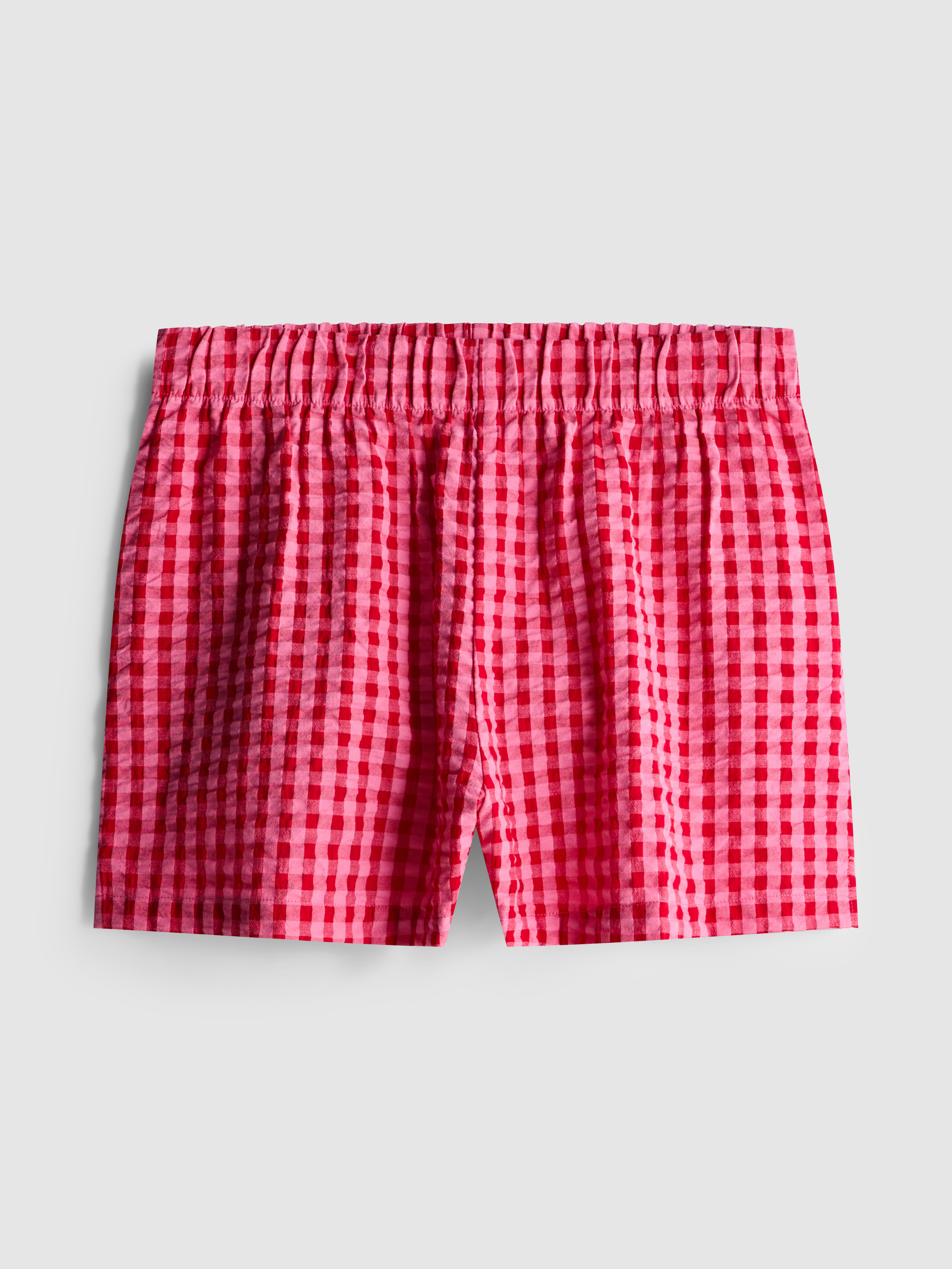 Pyjamashort van geweven katoen