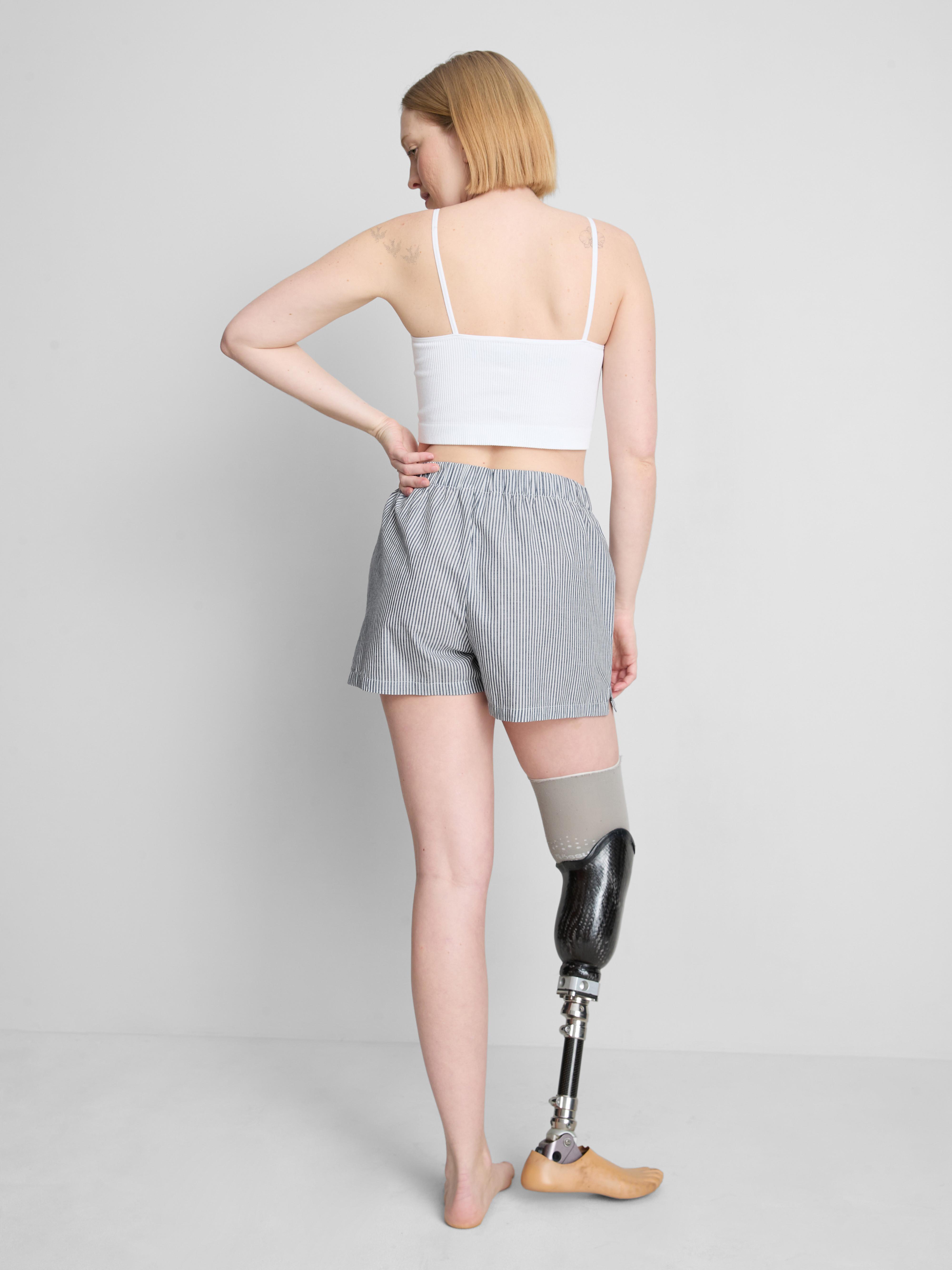 Woven Cotton Pajama Shorts