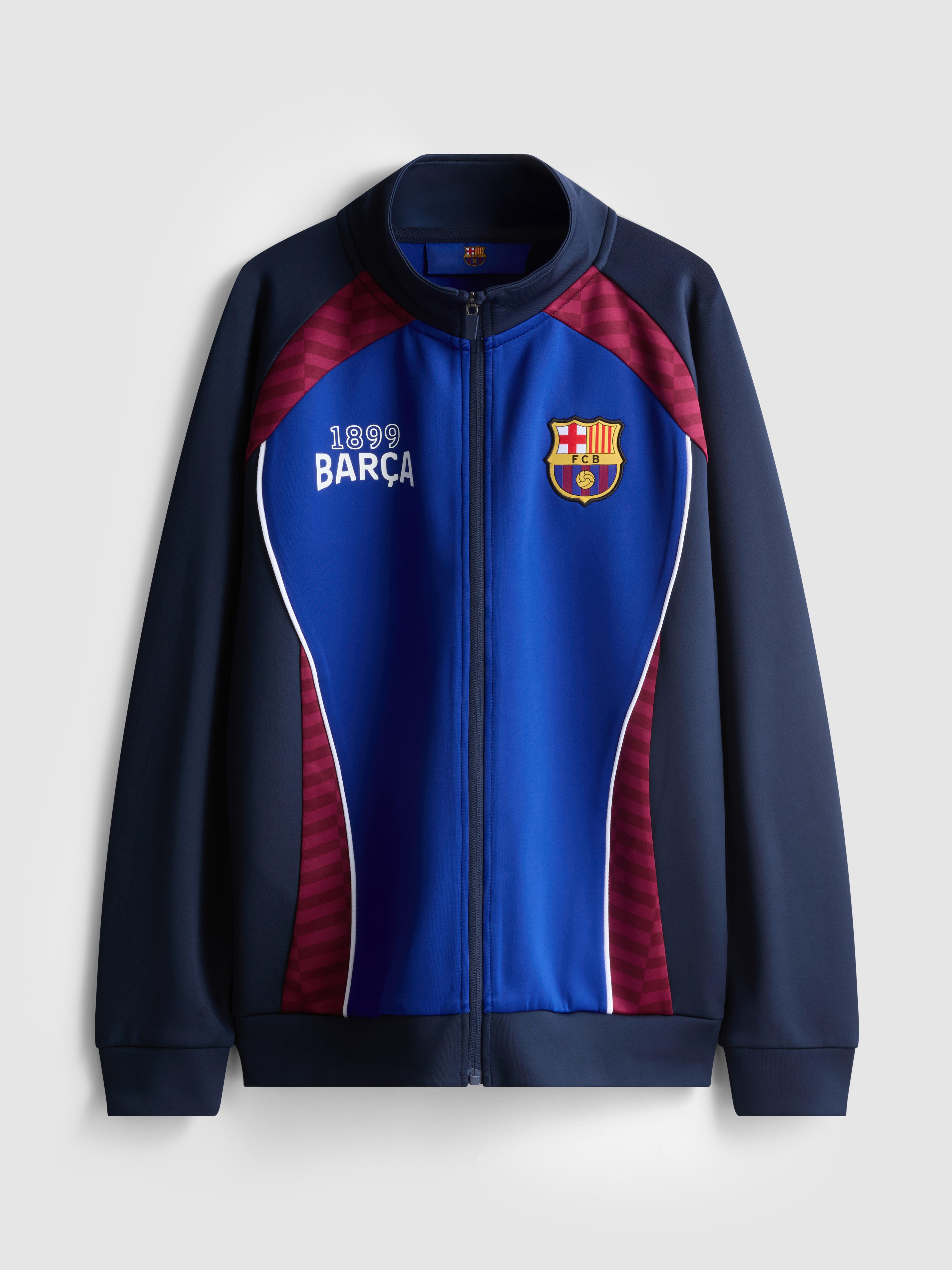 7-15yrs | Barcelona C.F. Zip-Up Sweatshirt