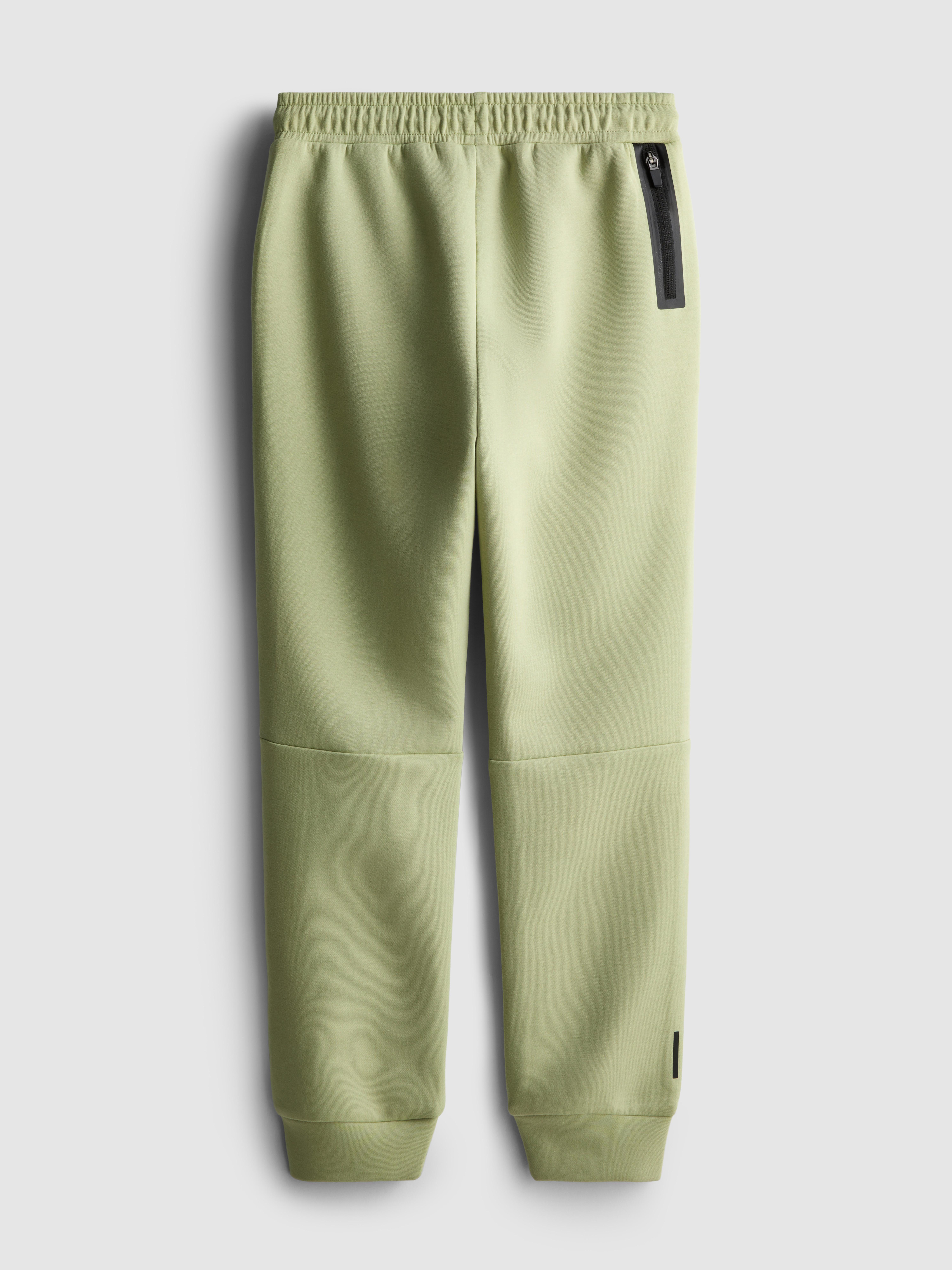 Boys Light Green 9-15yrs | Cuffed Track Joggers