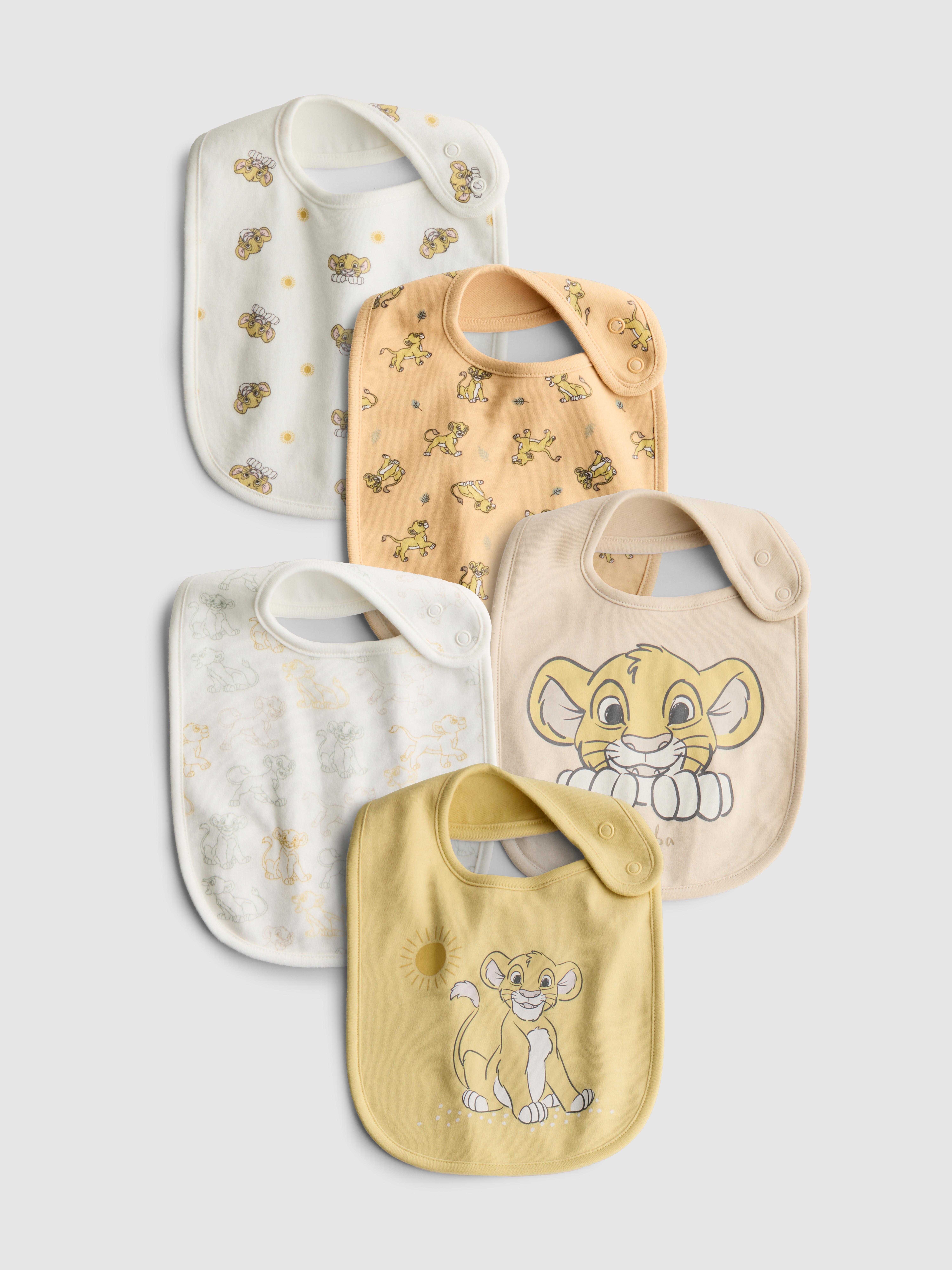 5pk Disney's The Lion King Wrap Bibs