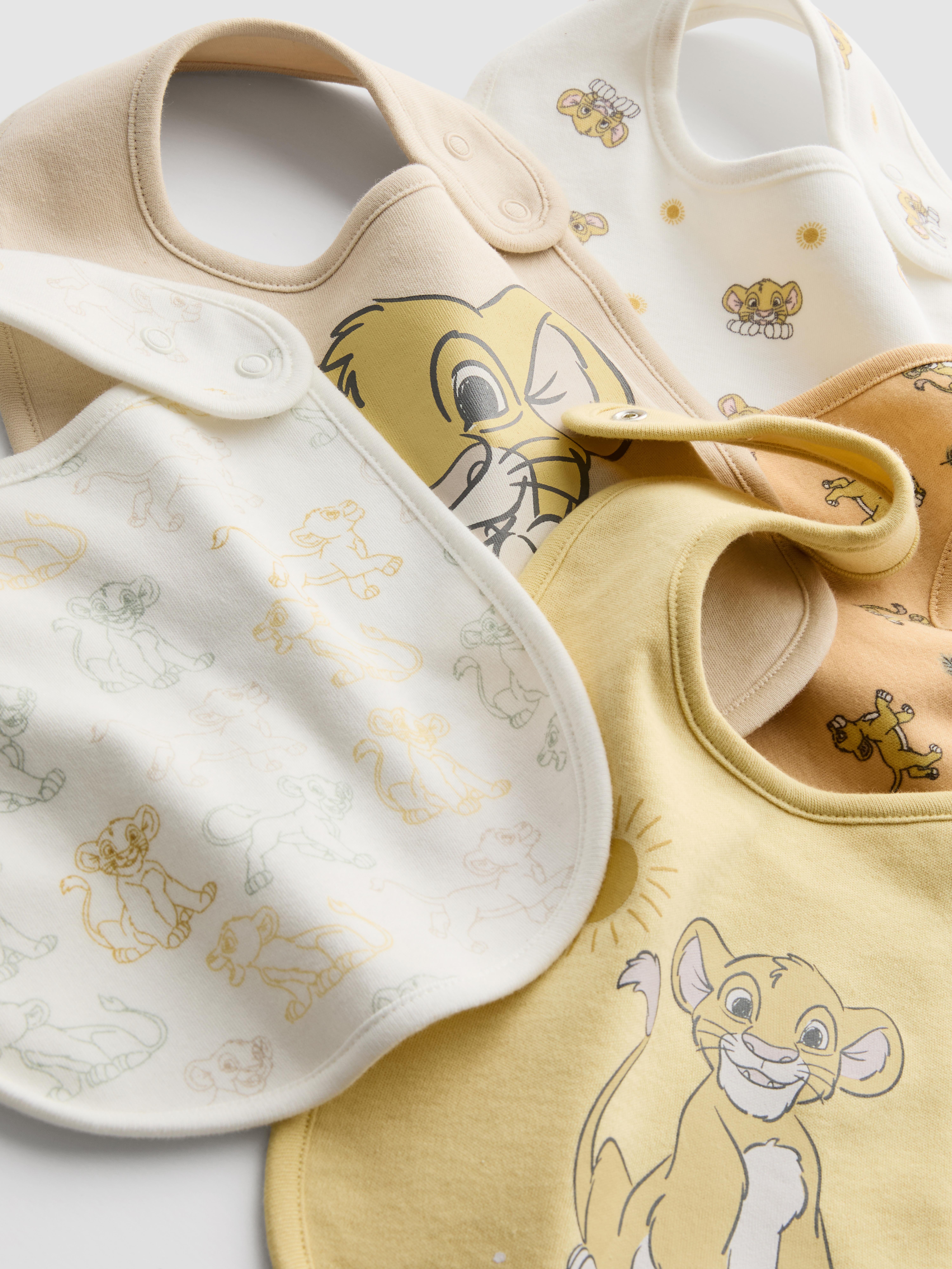 5pk Disney's The Lion King Wrap Bibs
