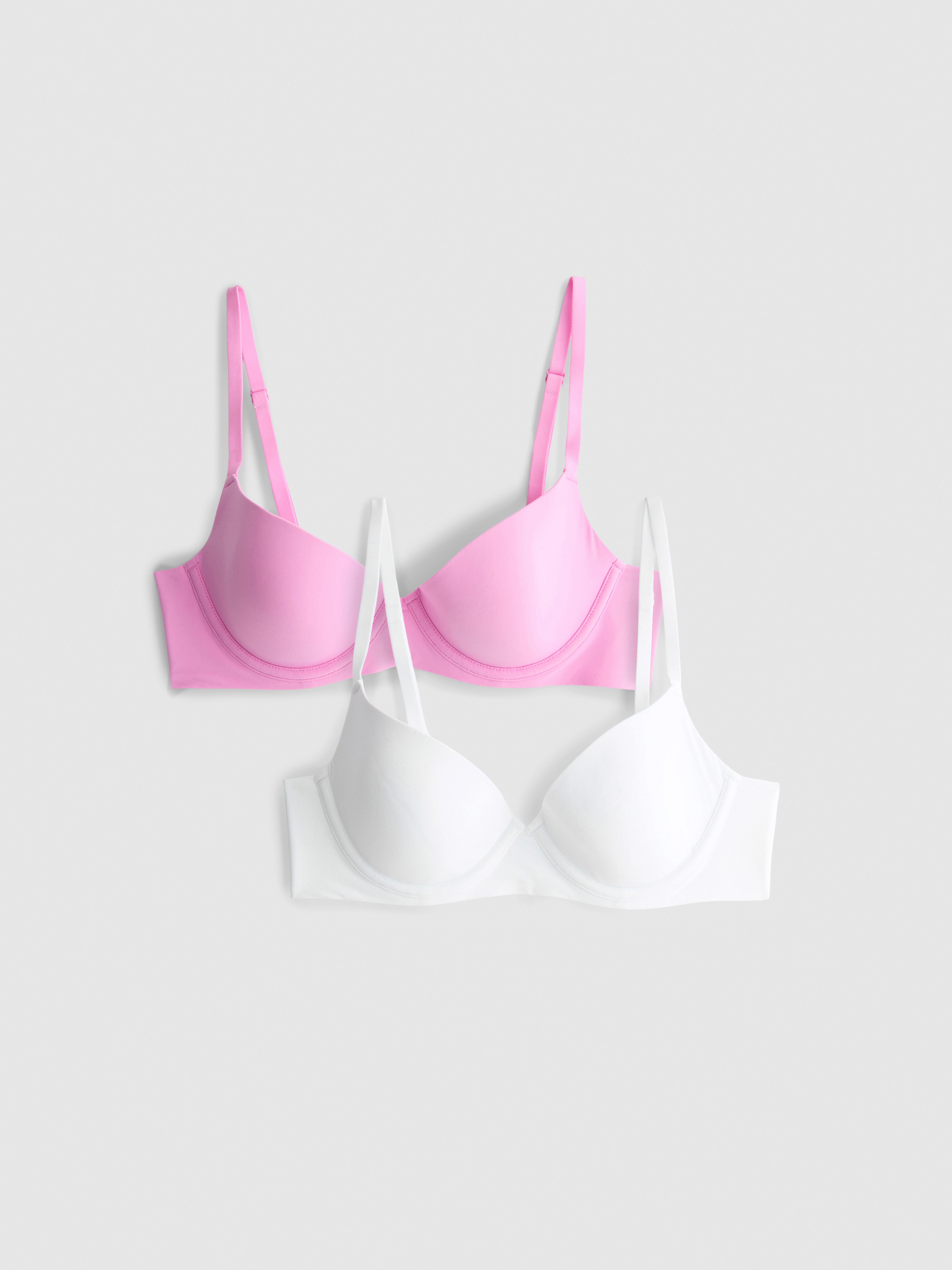 2pk A-D Demi Cup T-Shirt Bra
