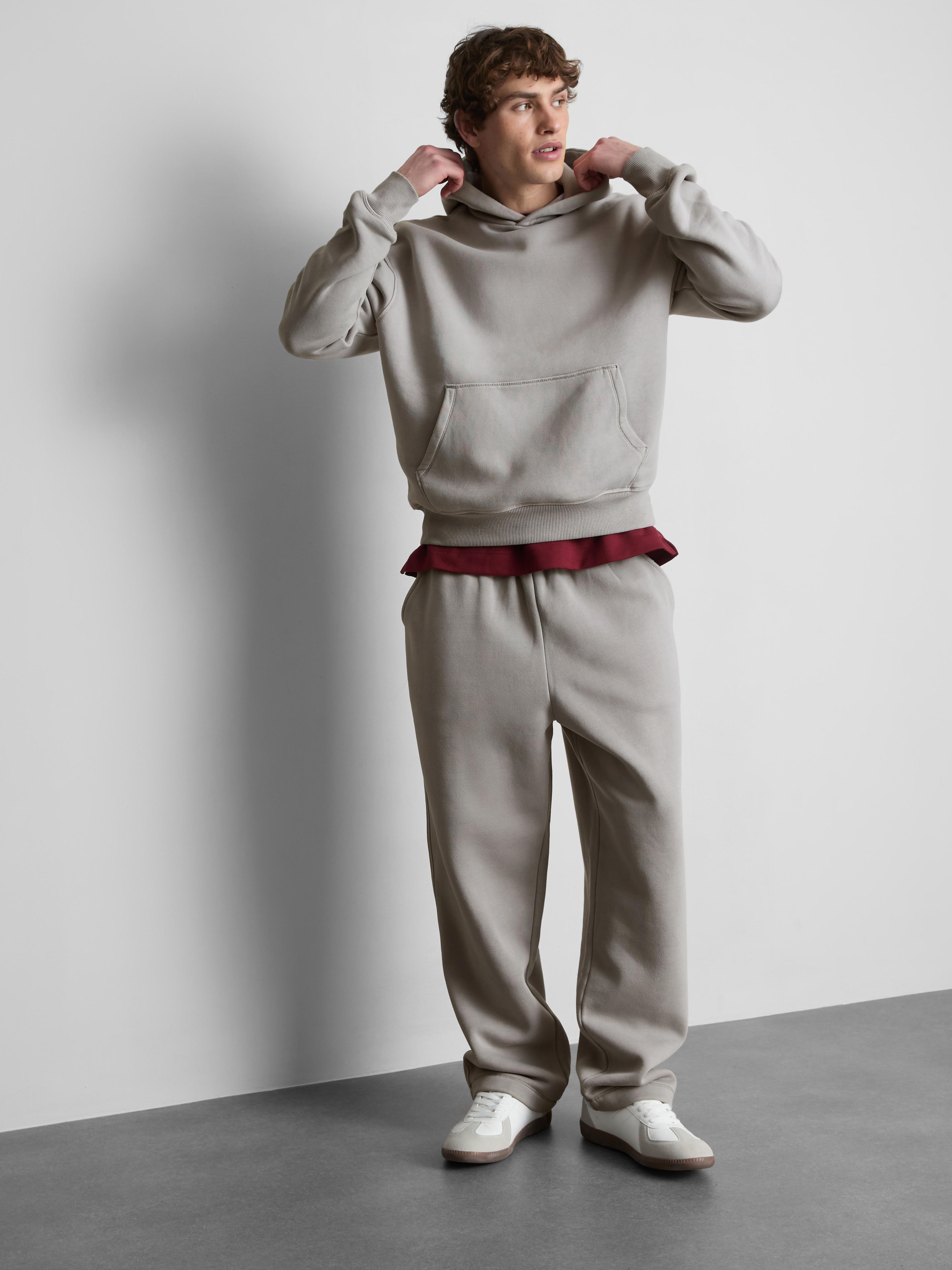 Sudadera con capucha y bloques de color