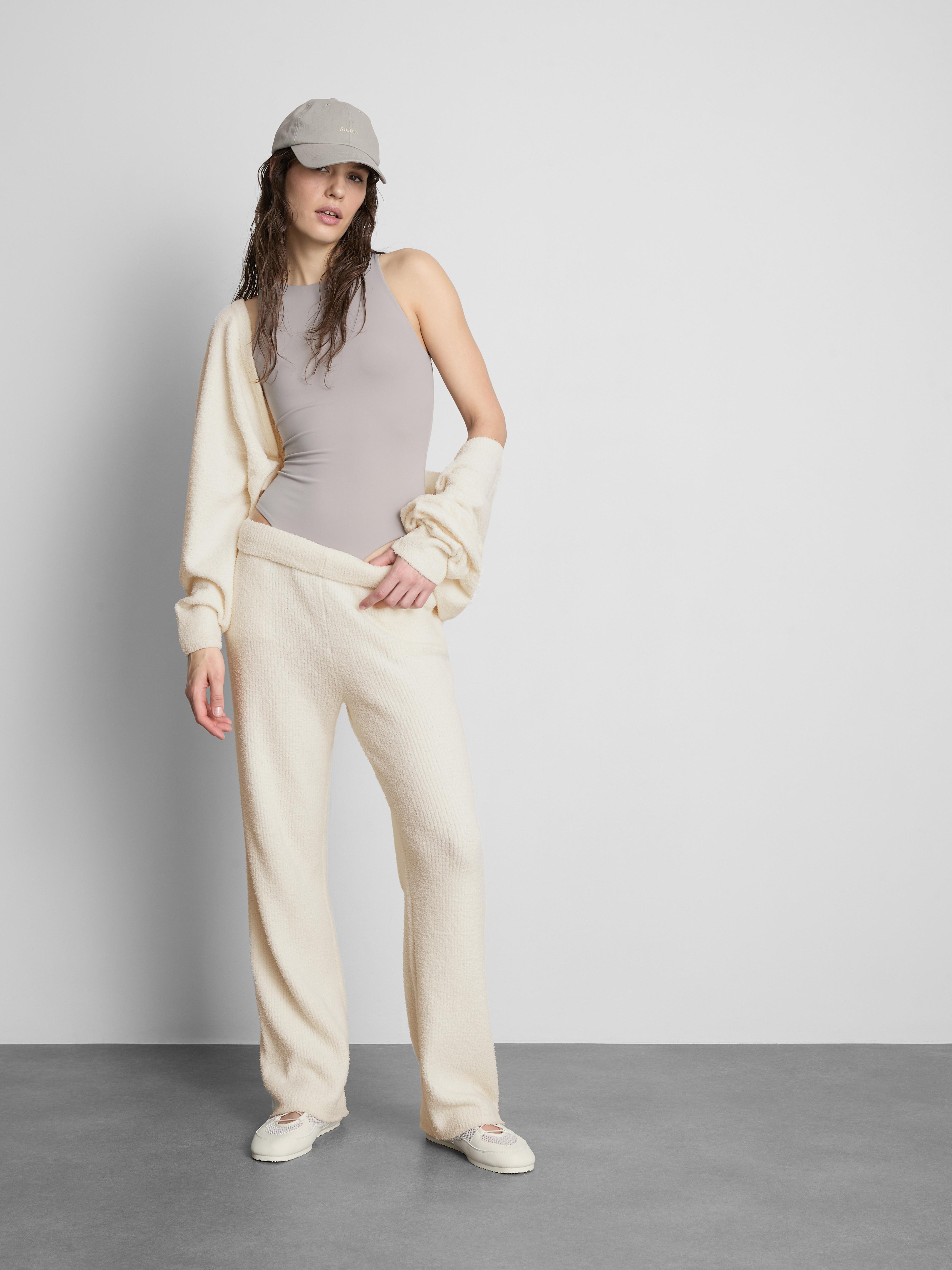 Women's Ivory Rita Ora Fluffy Bolero