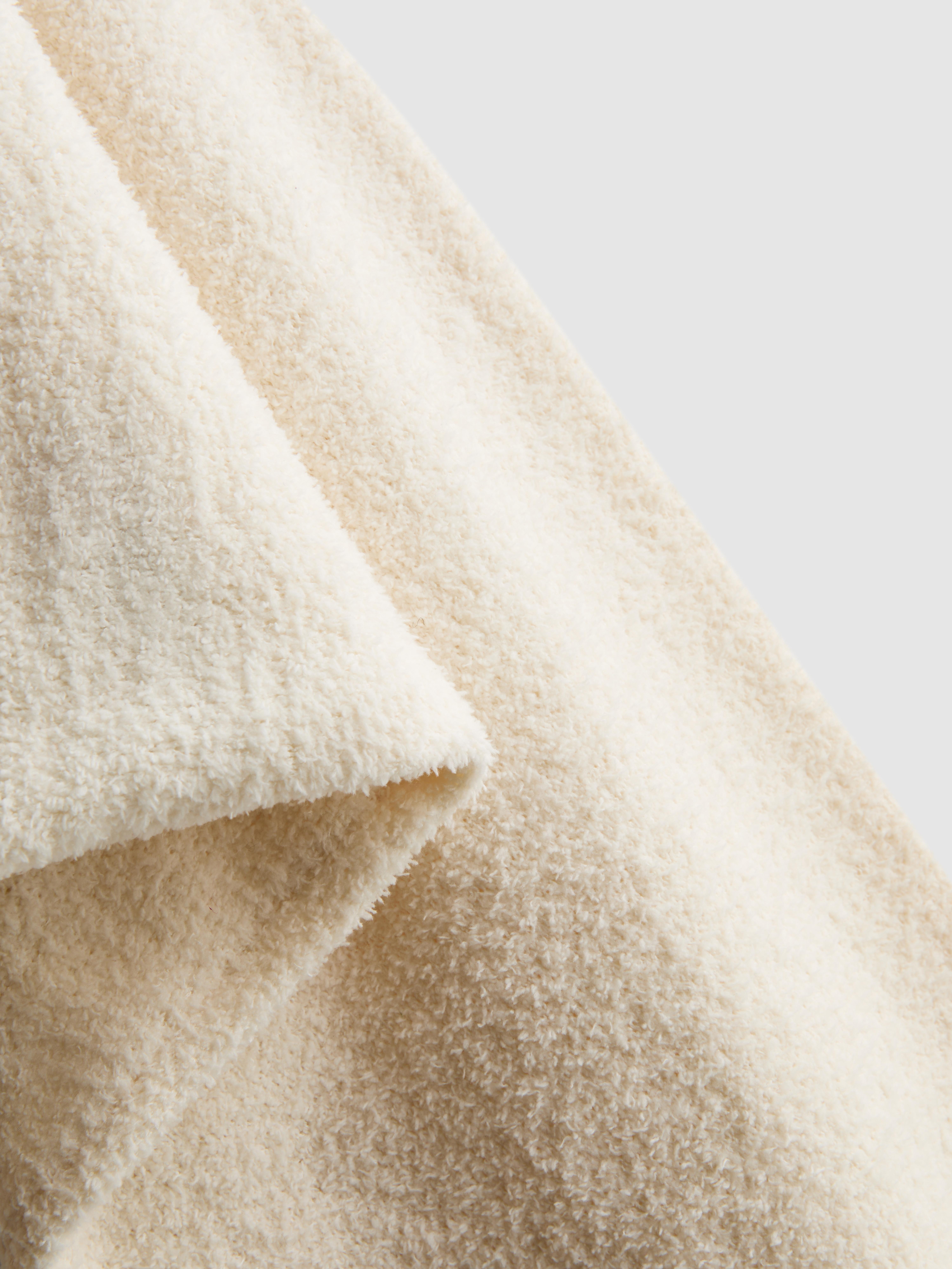 Women's Ivory Rita Ora Fluffy Bolero