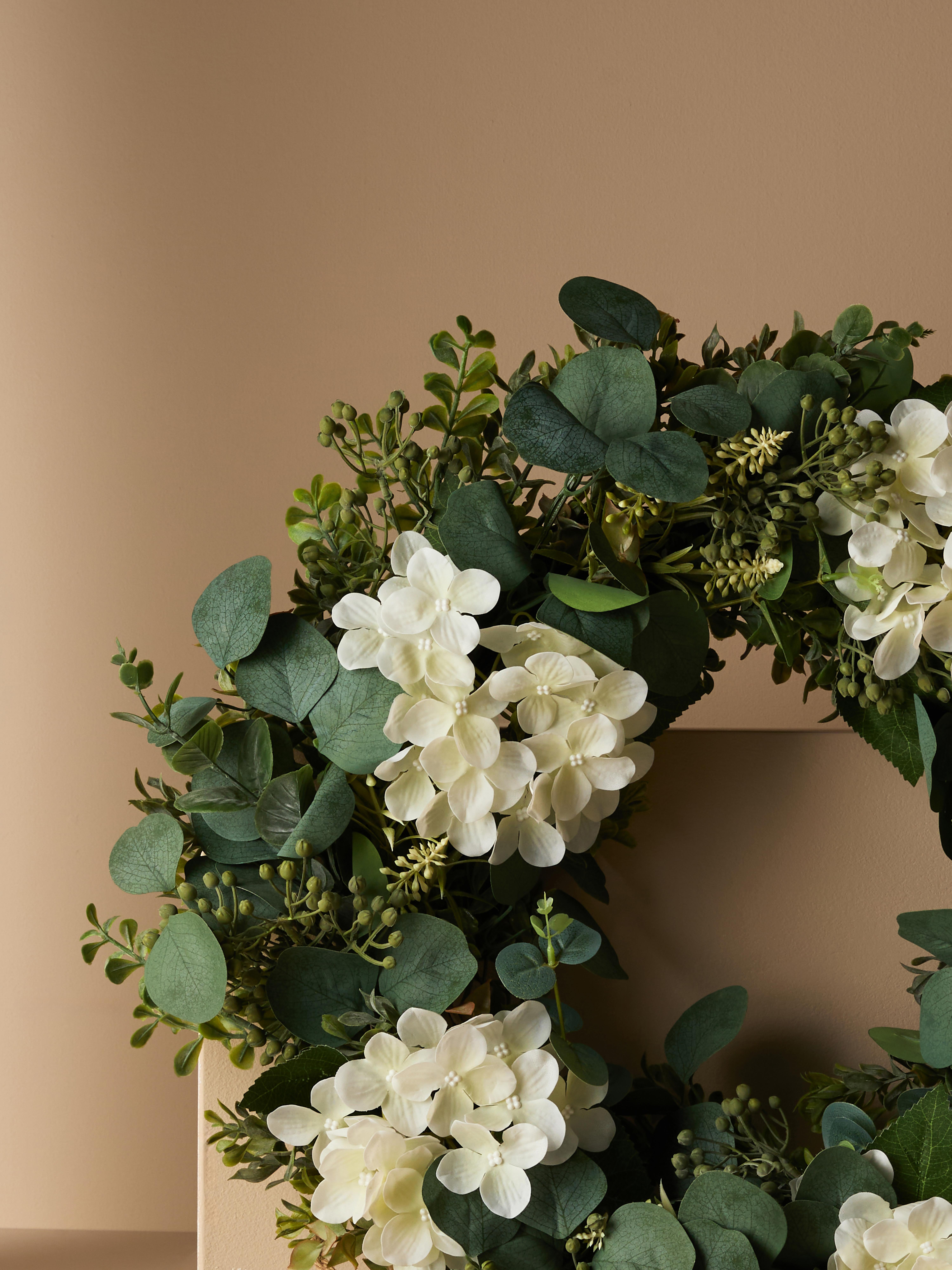 The Edit Faux Floral Wreath