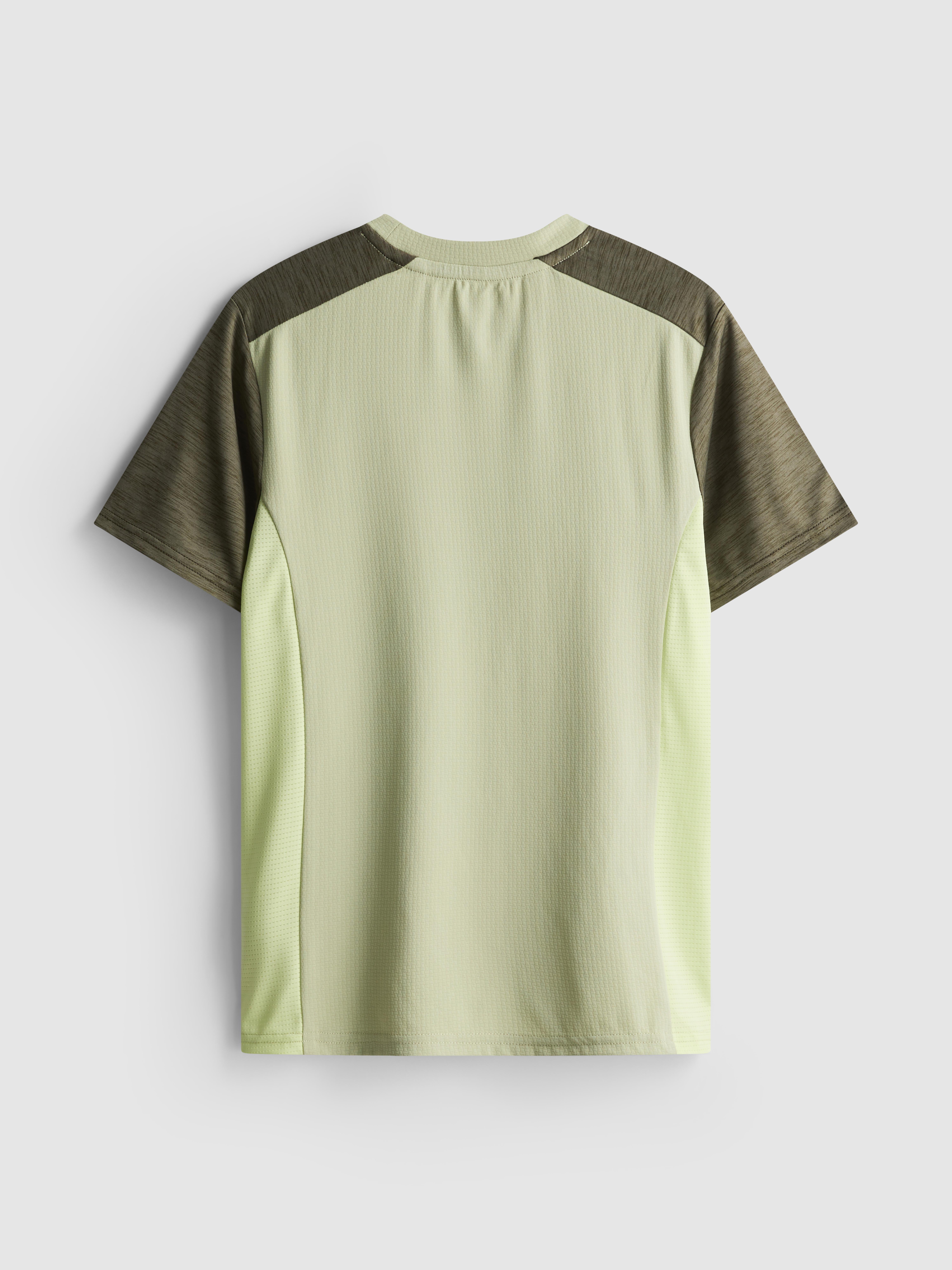 Boys Light Green 7-15yrs | Active Bonded T-Shirt