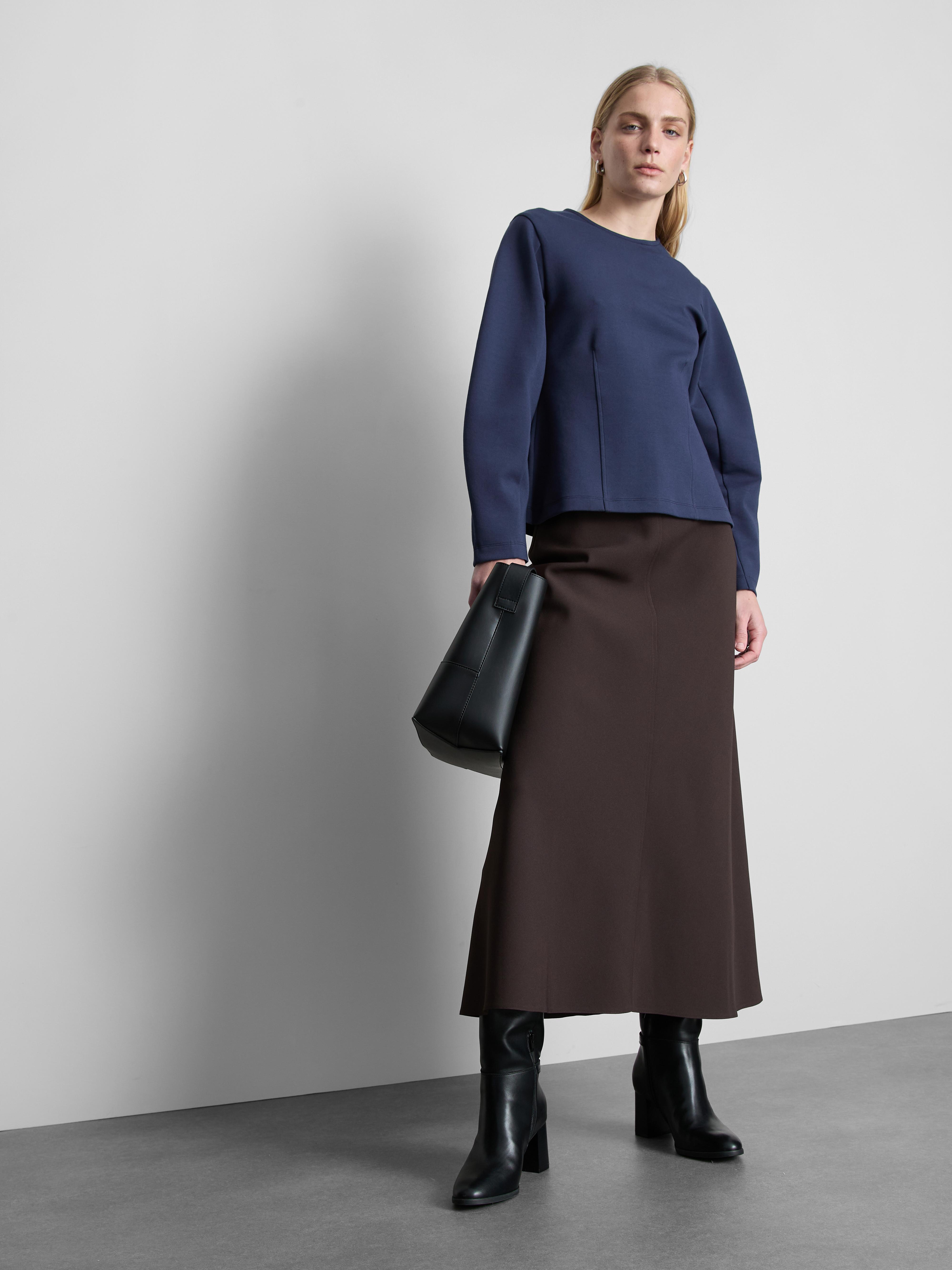 Long Sleeve Cinched Waist Tee