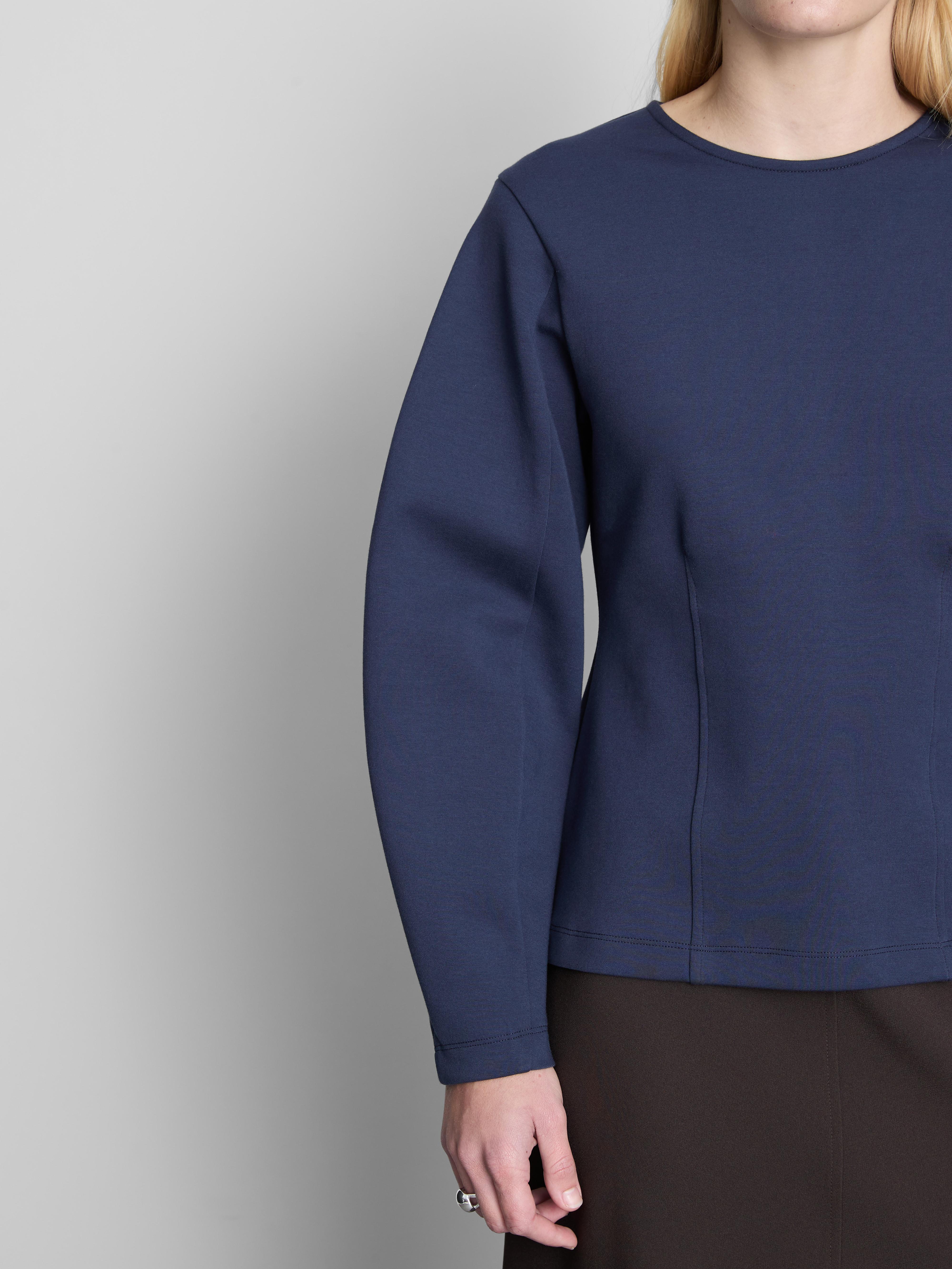 Long Sleeve Cinched Waist Tee