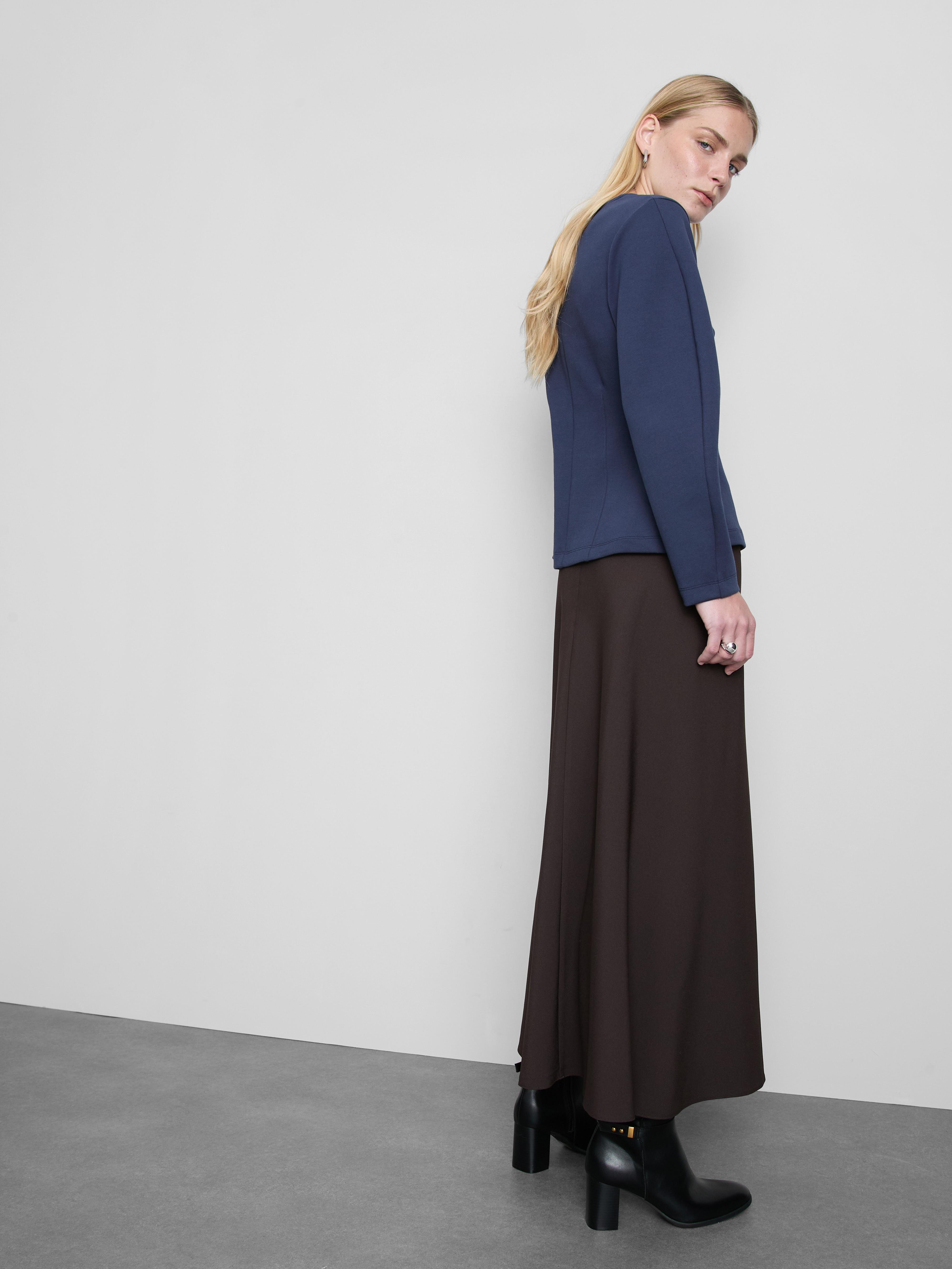 Long Sleeve Cinched Waist Tee