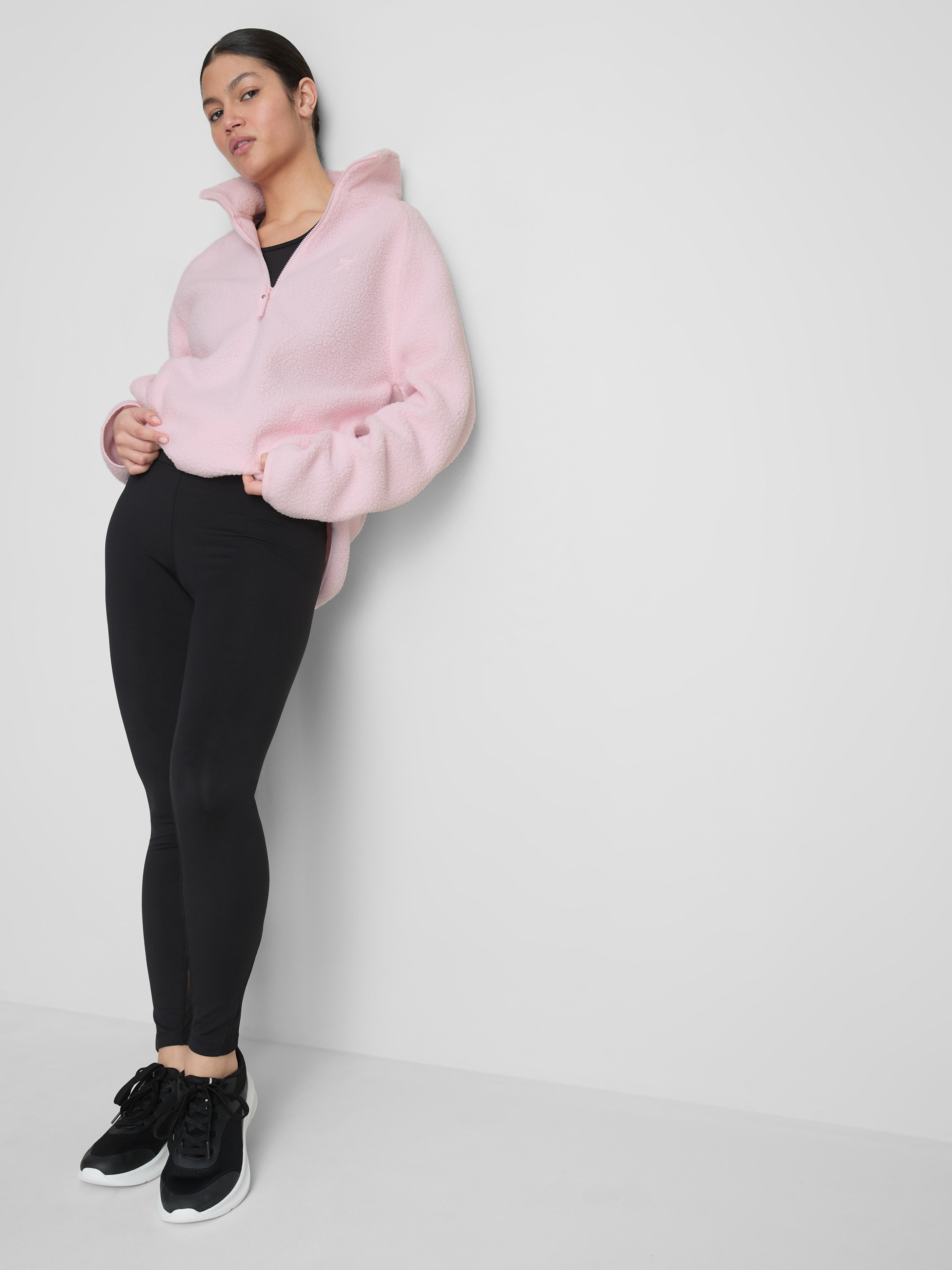 Active Half-Zip Borg Fleece