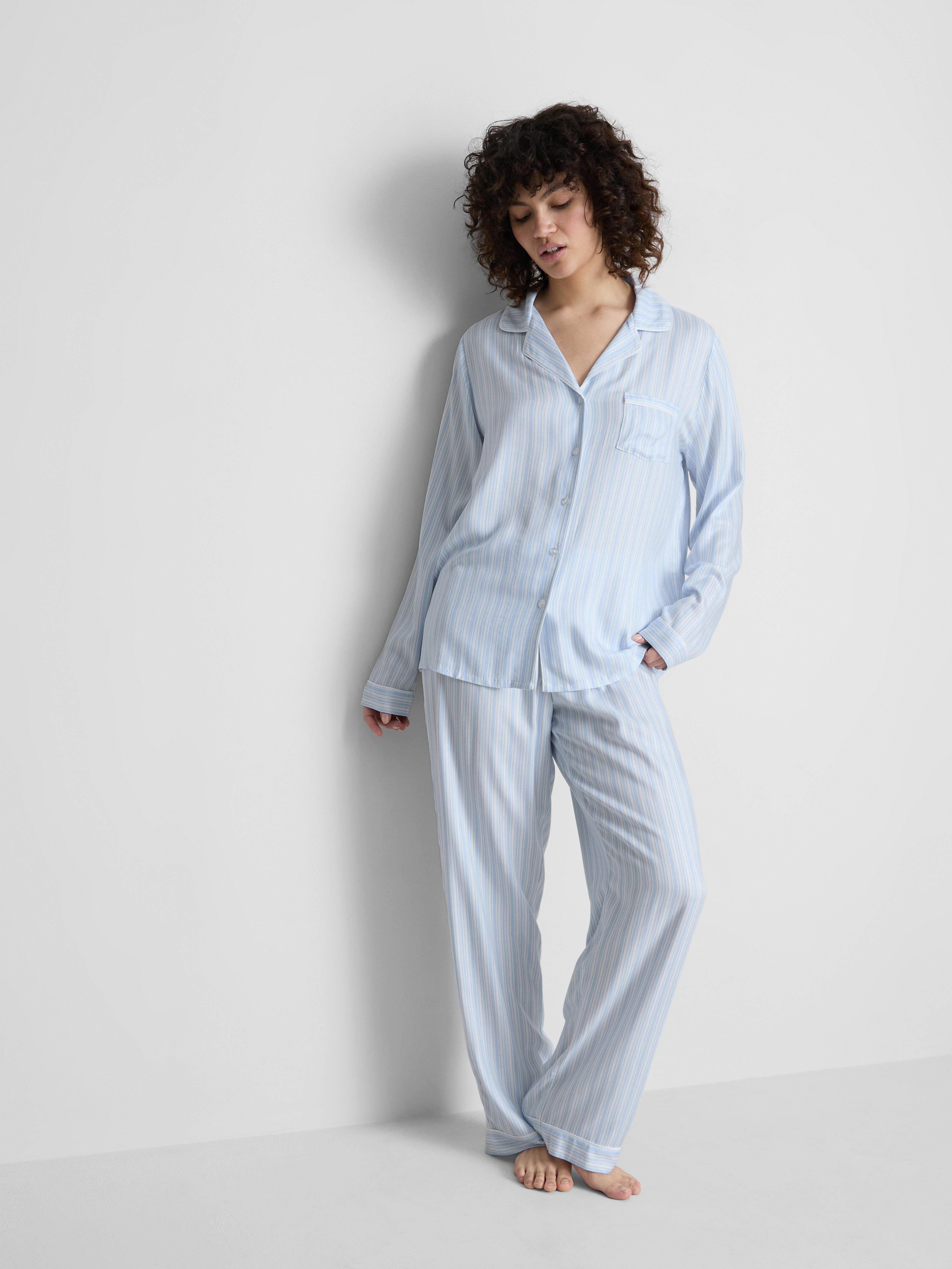 Women's Light Twill Boyfriend Pajamas