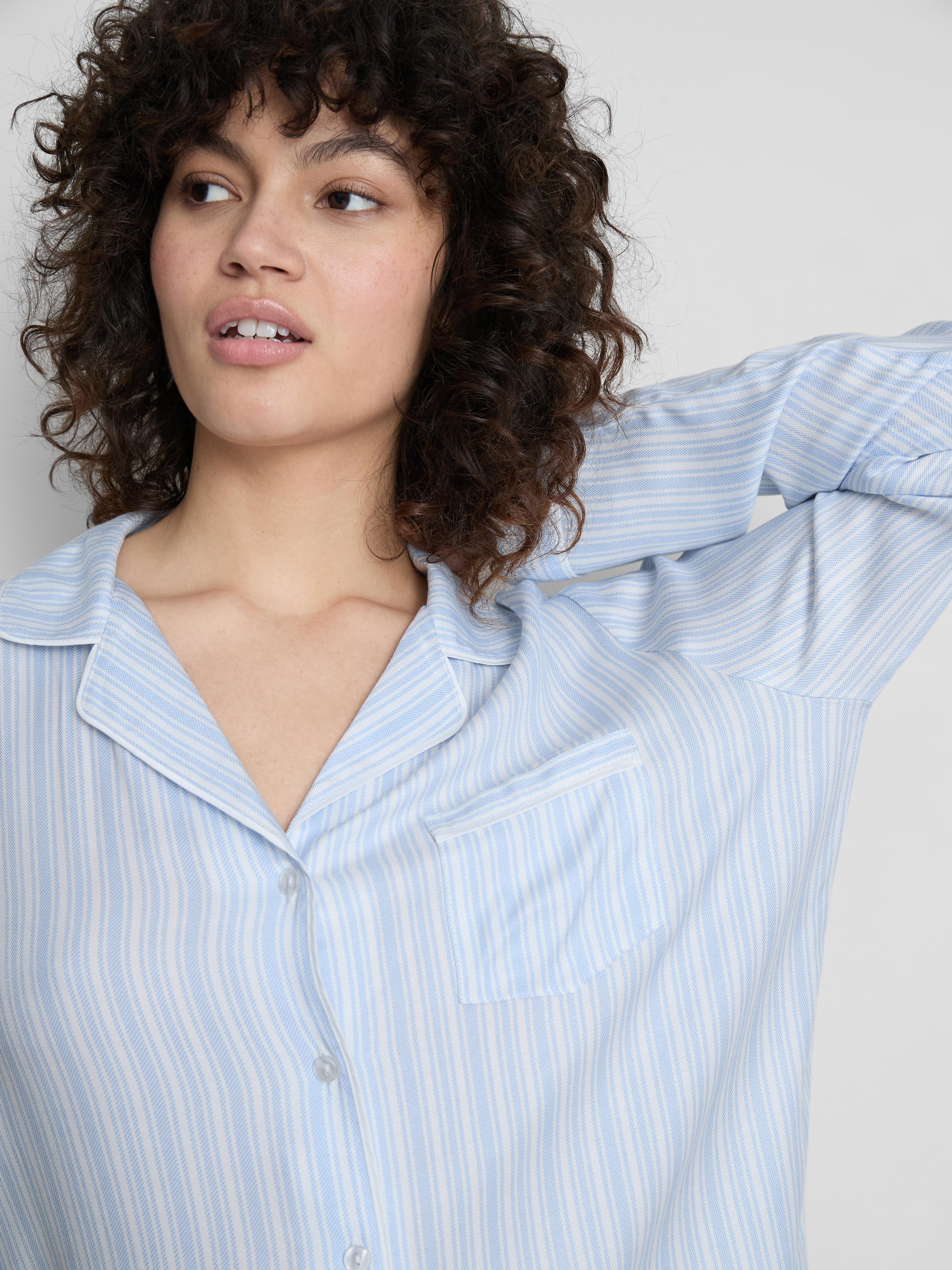 Women's Light Twill Boyfriend Pajamas