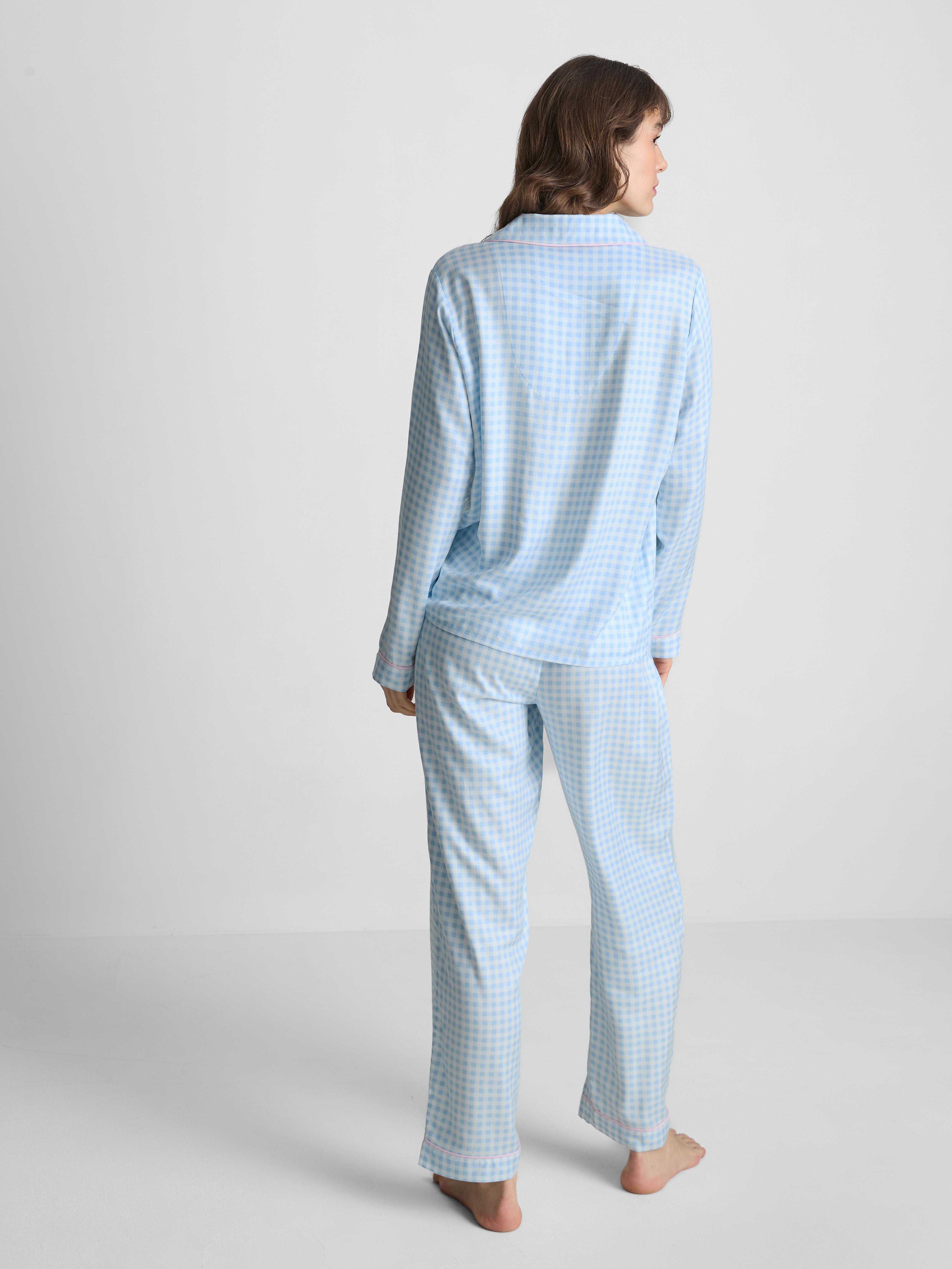 Boyfriend-Schlafanzug aus Twill