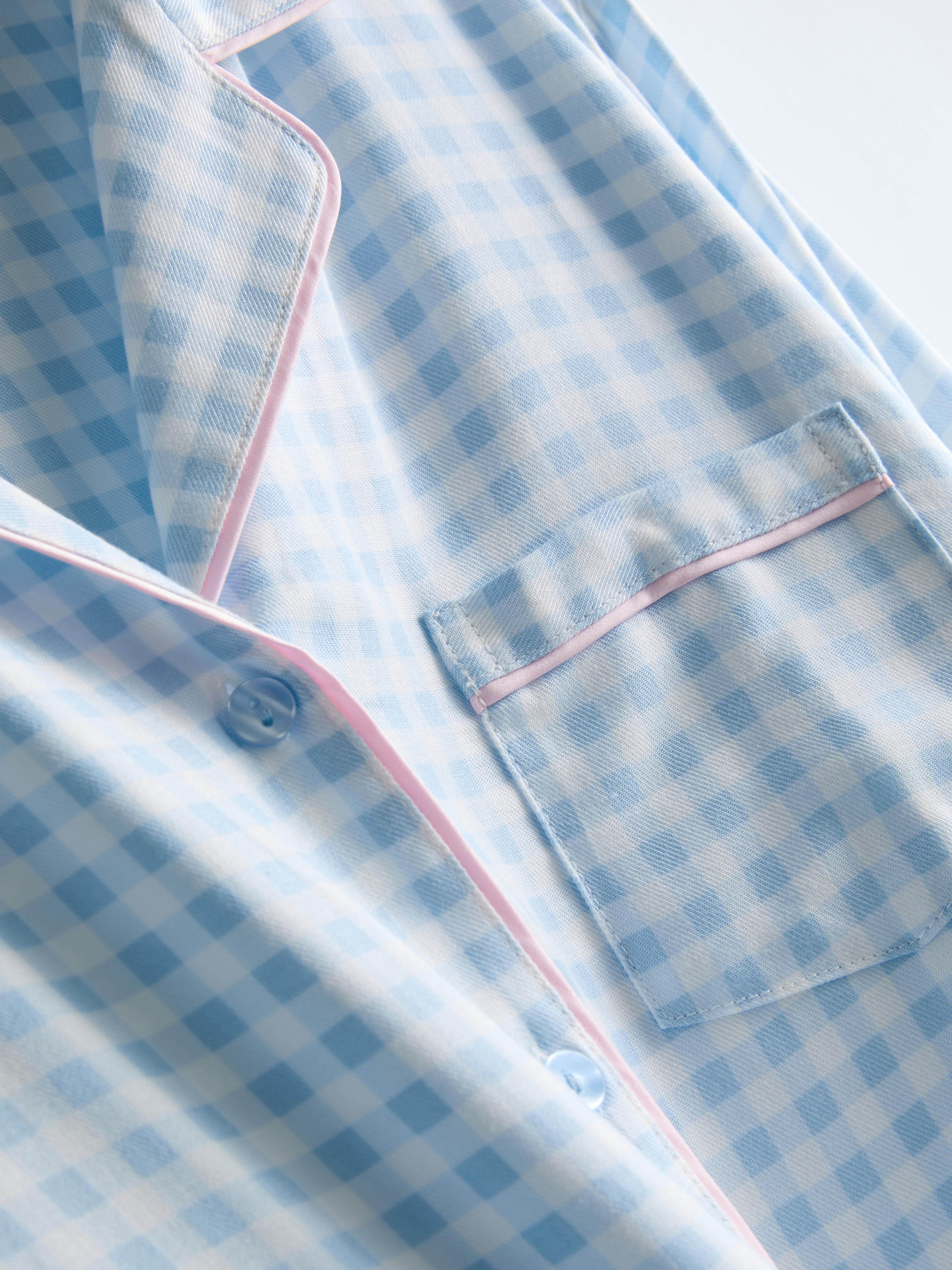 Boyfriend-Schlafanzug aus Twill