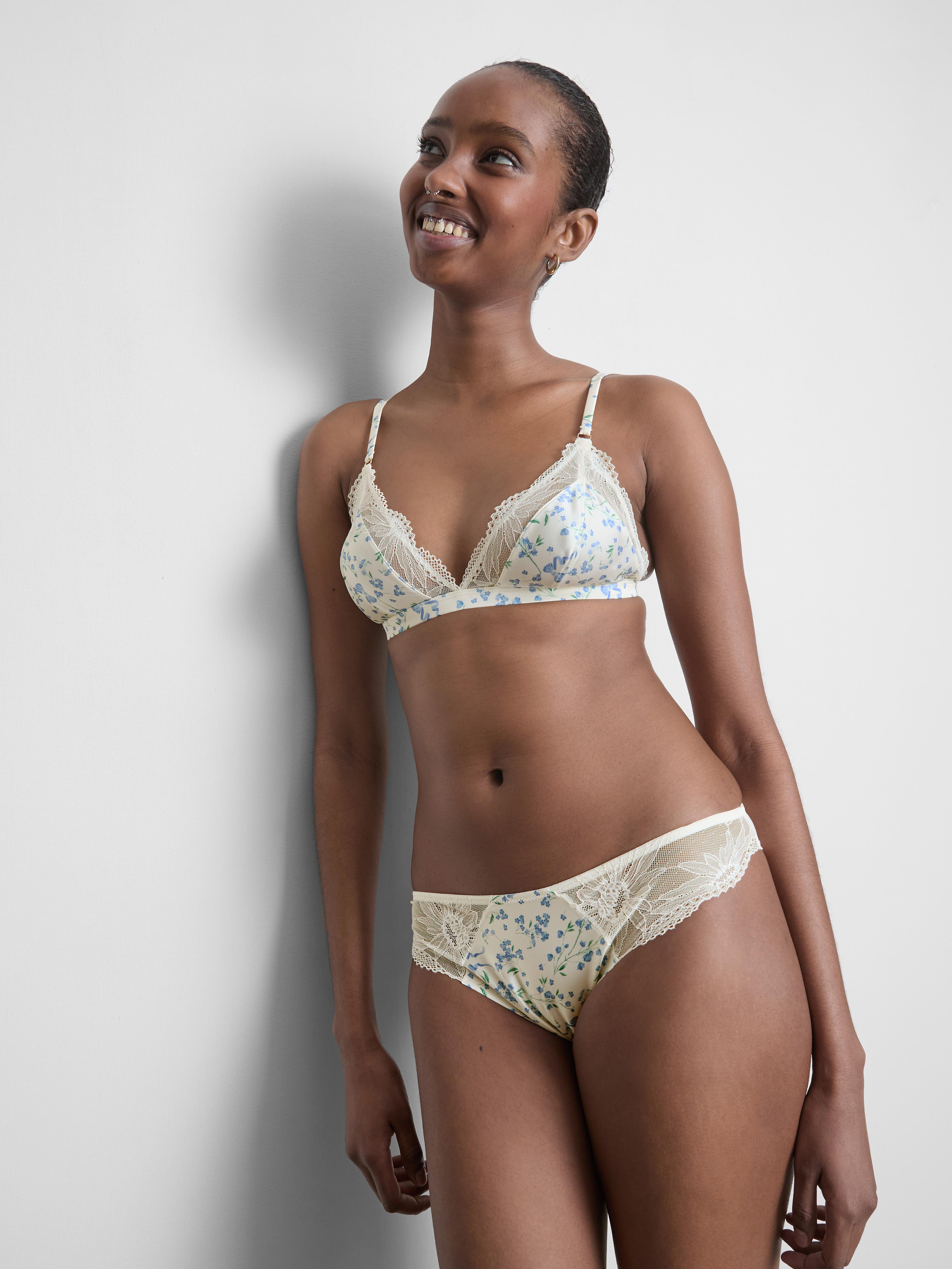 Bridgerton Floral Lace Underwear Set