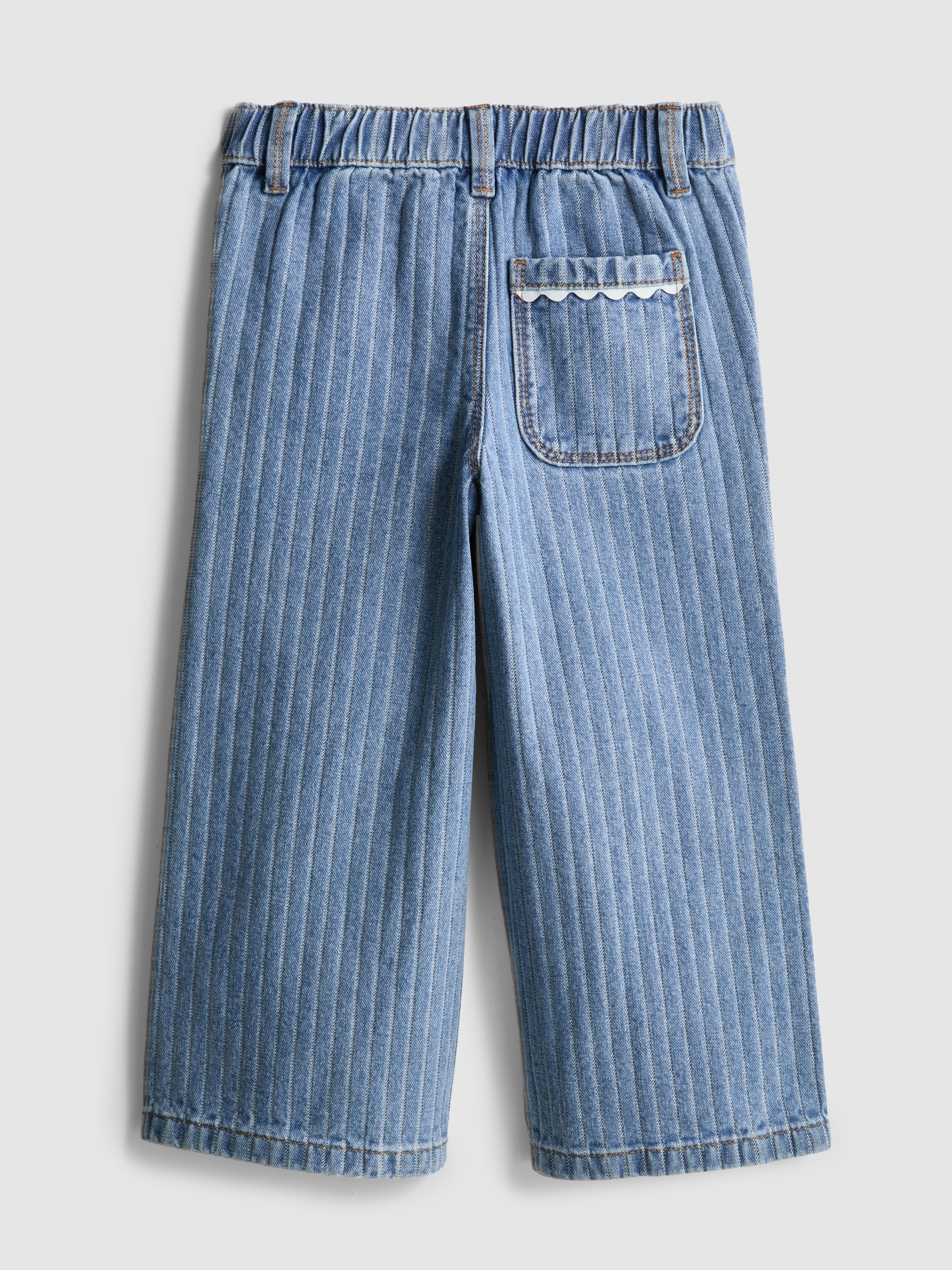 1.5-8yrs | Stripe Ric Rac Jeans