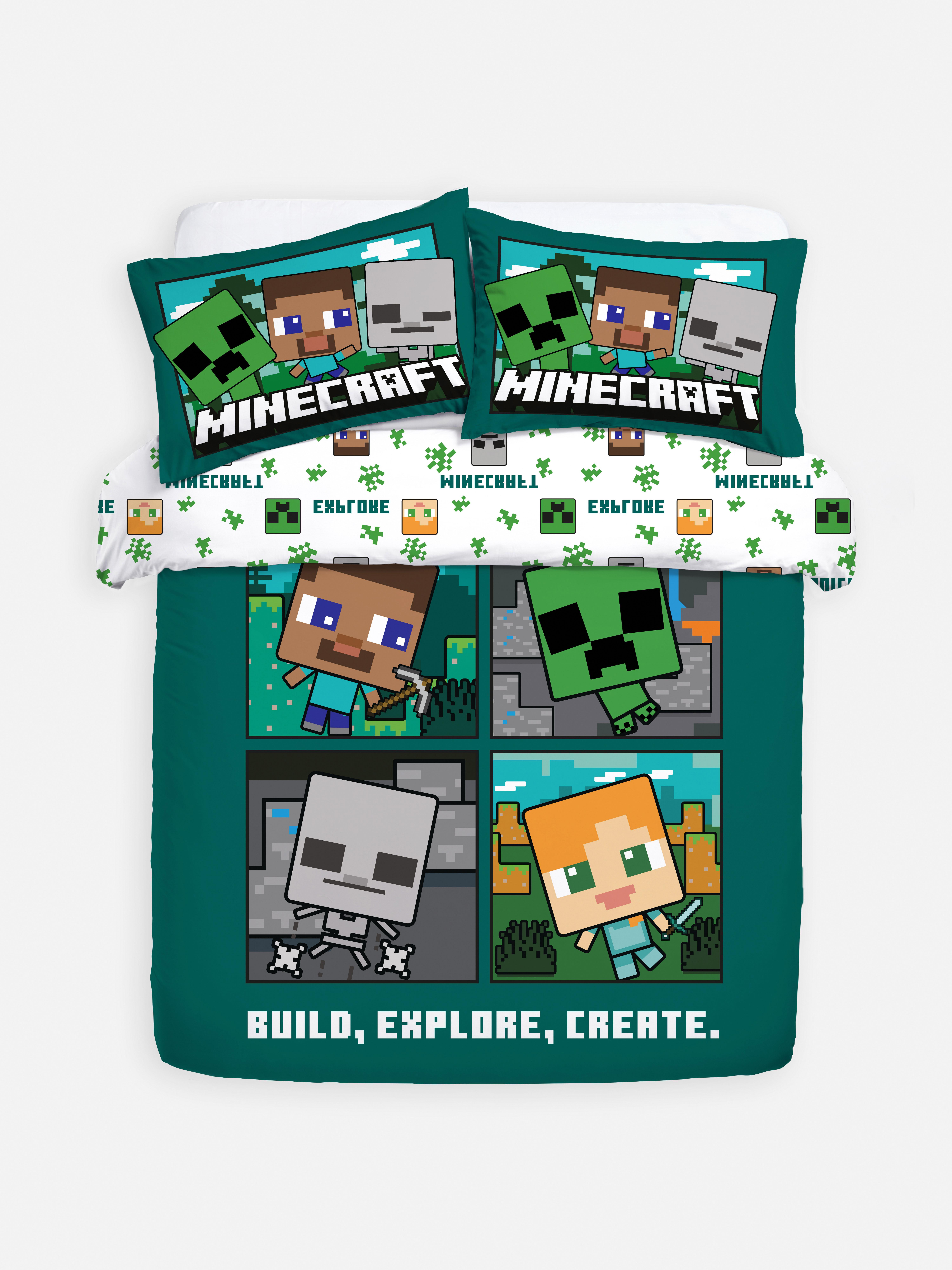 Parure de lit double Minecraft