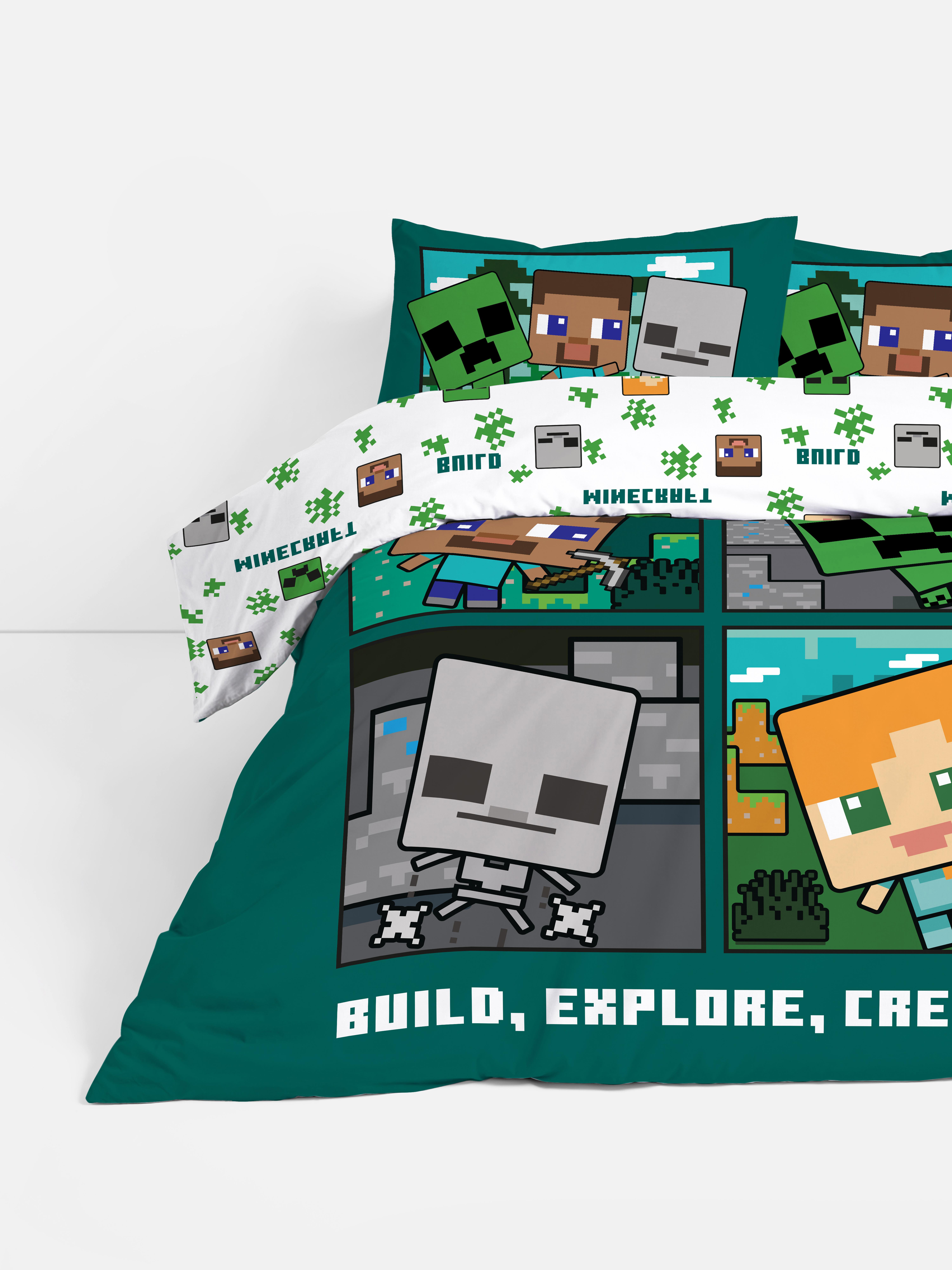 Minecraft Double Duvet Clover Set