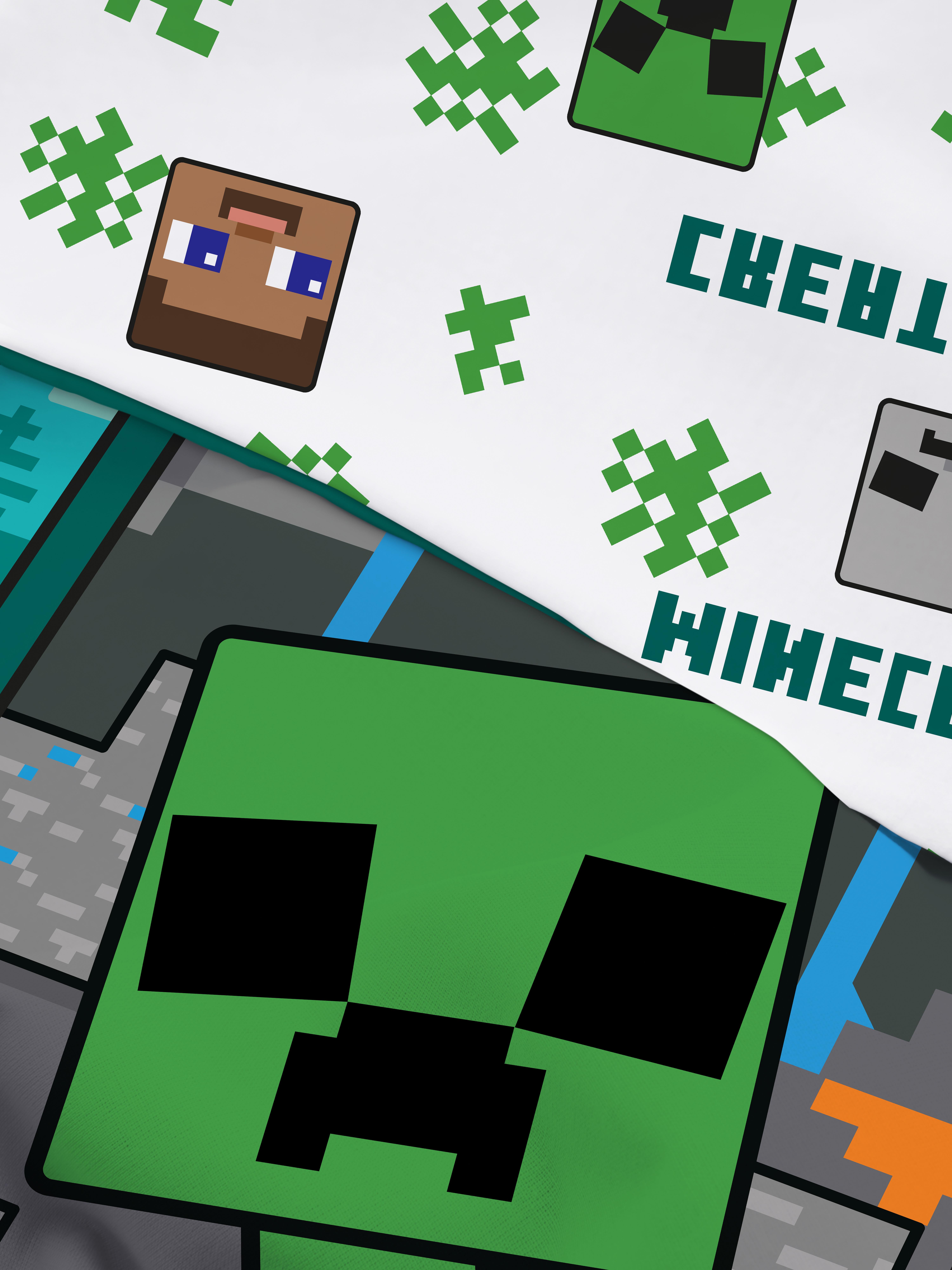 Minecraft Double Duvet Clover Set