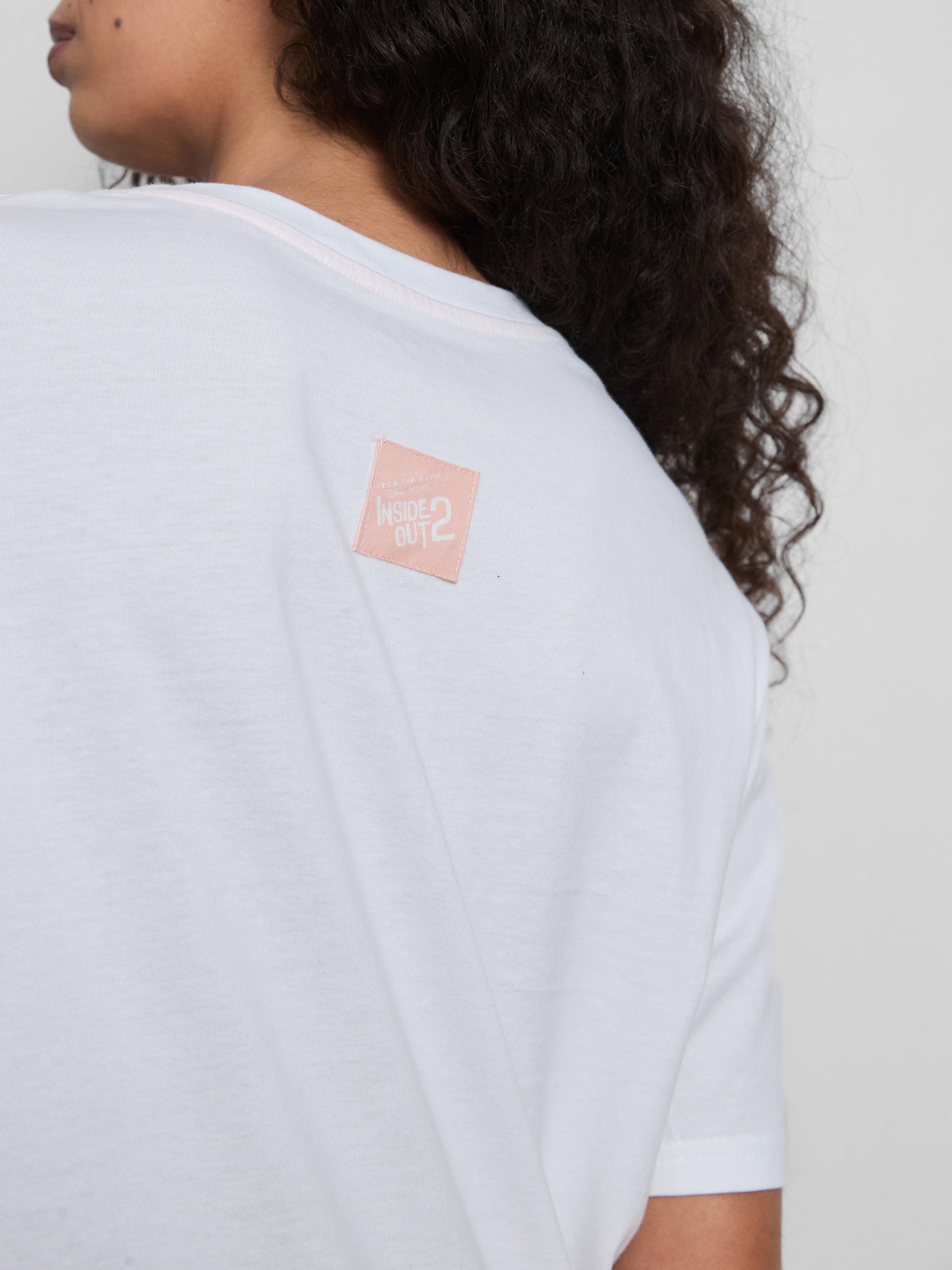 Women's White Disney Pixar’s Inside Out 2 Pajama Top